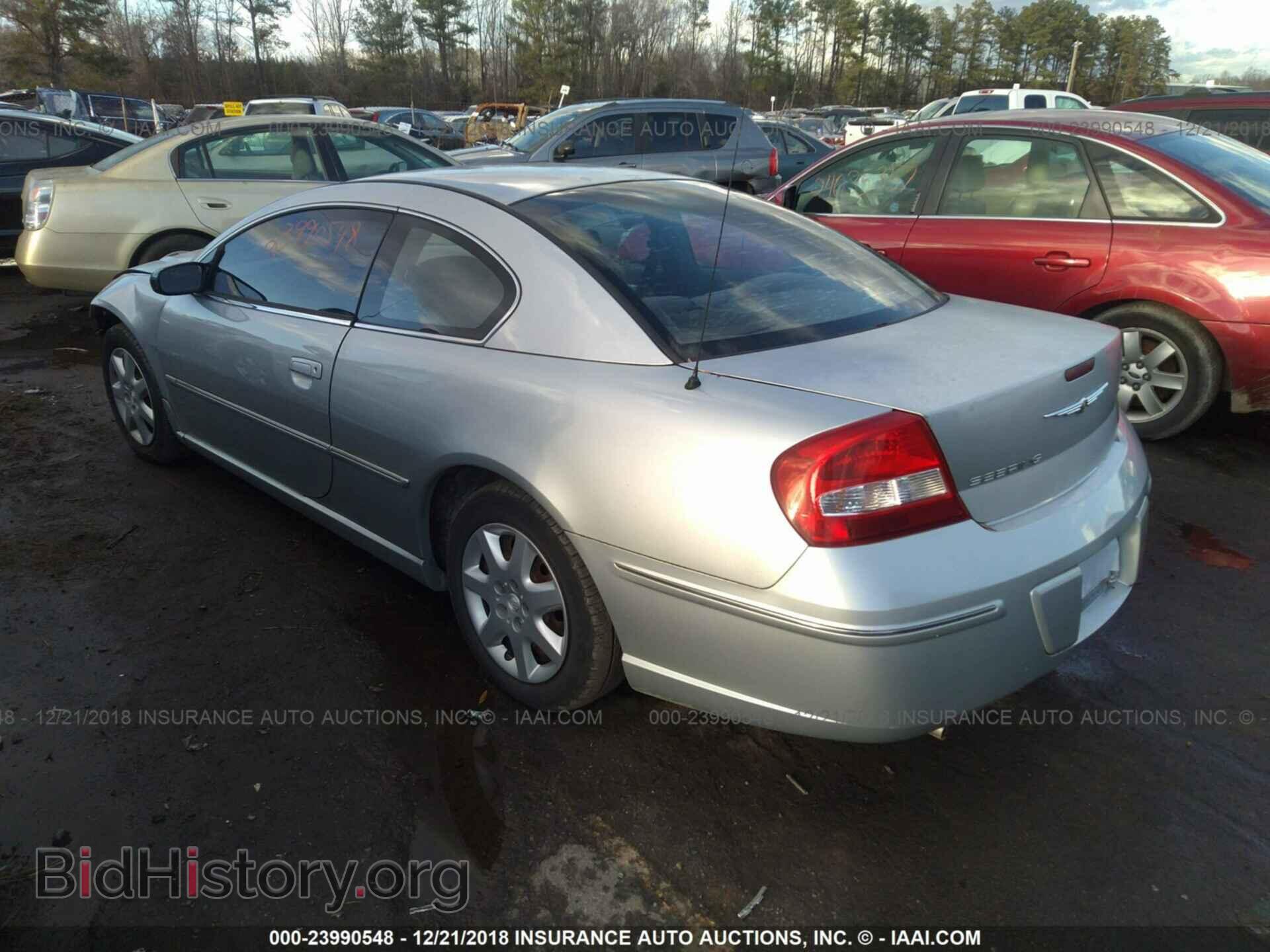 2004 CHRYSLER SEBRING - VIN: 4C3AG42G44E122969 - Photo 3