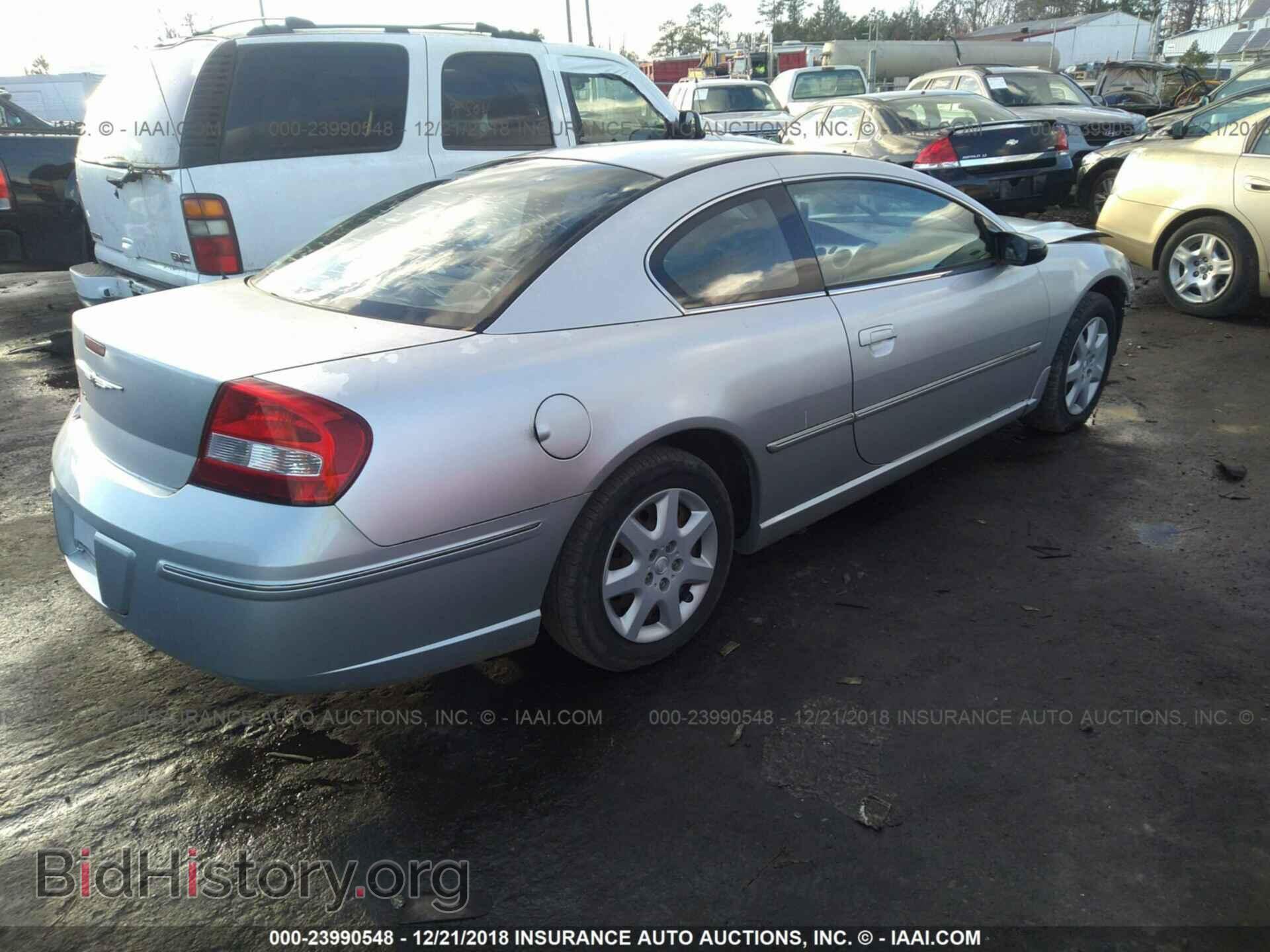 2004 CHRYSLER SEBRING - VIN: 4C3AG42G44E122969 - Photo 4