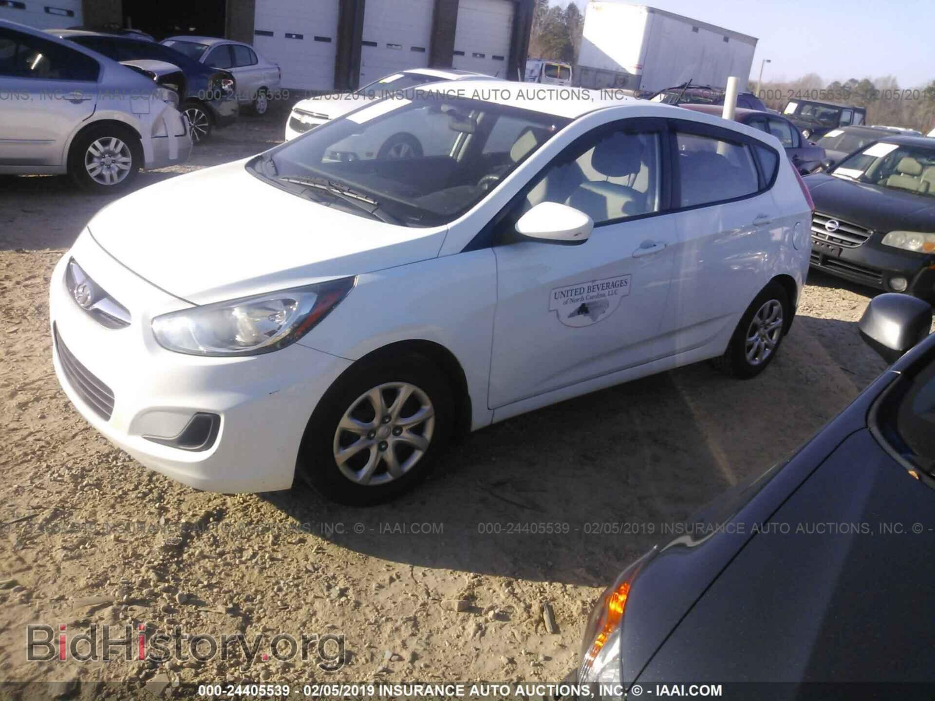 2013 HYUNDAI ACCENT - VIN: KMHCT5AE6DU061066 - Фото 2