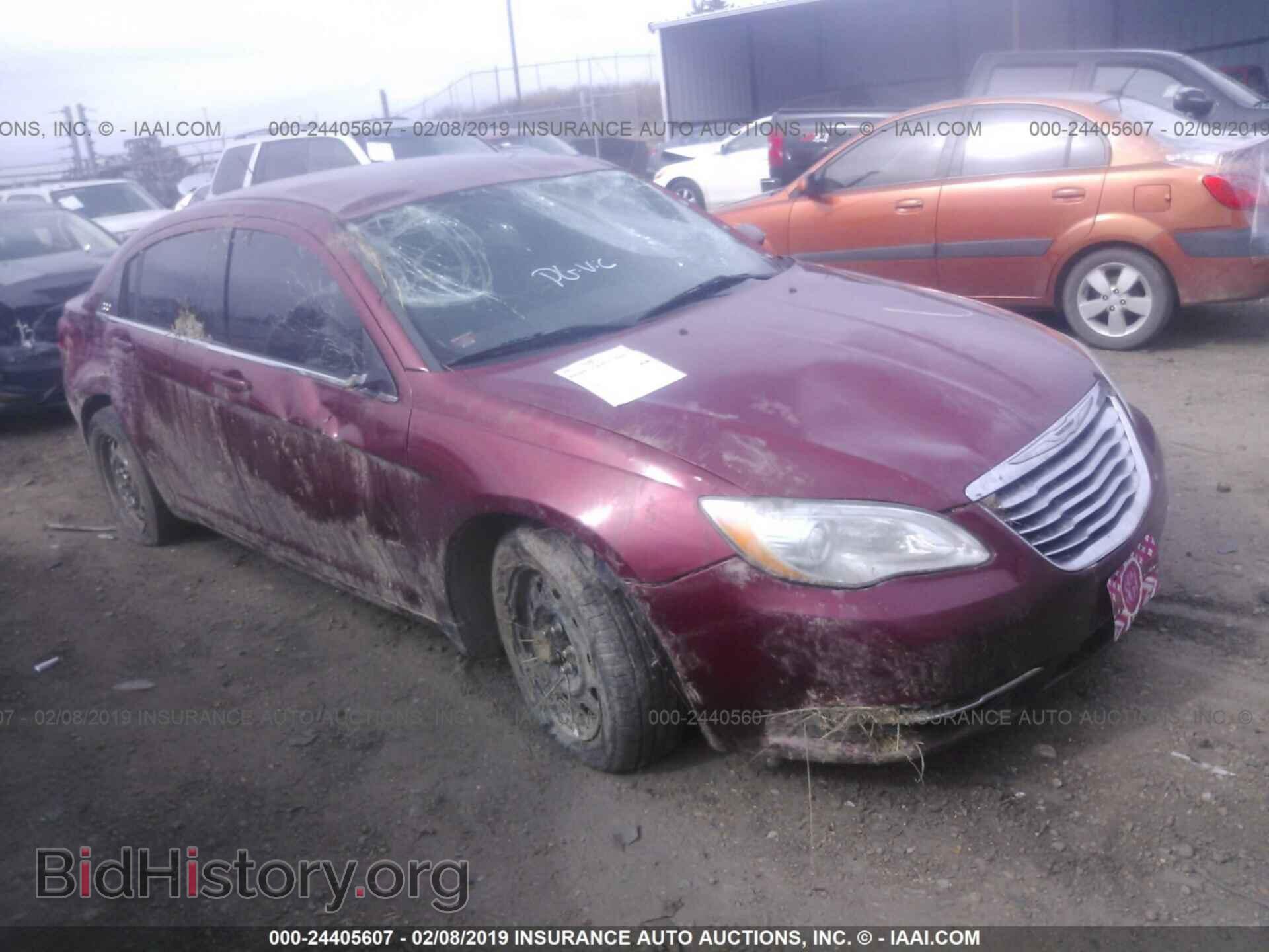 Фотография 1C3CCBAB5CN319602 - CHRYSLER 200 2012