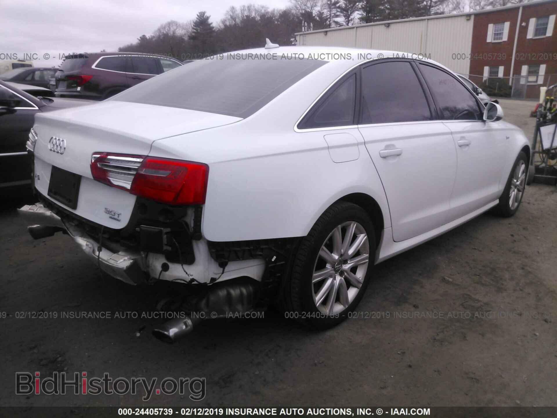 2013 AUDI A6 - VIN: WAUHGAFC7DN059459 - Фото 4