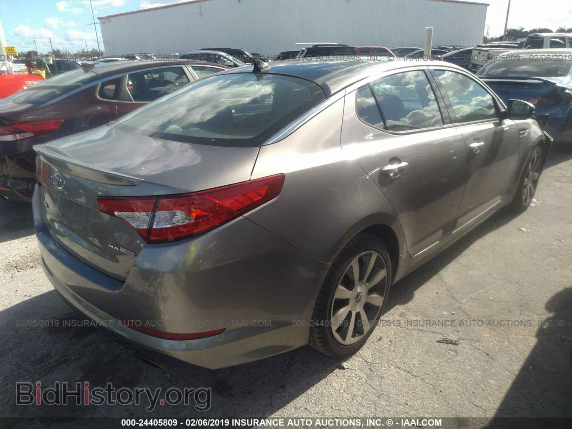 2012 KIA OPTIMA - VIN: 5XXGR4A65CG077643 - Фото 4