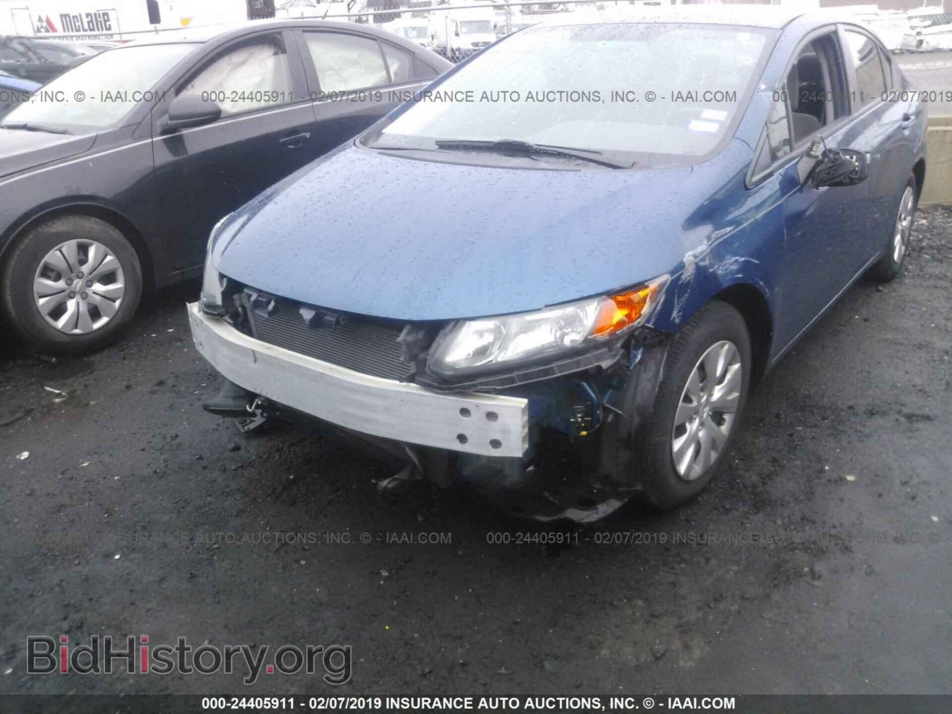 2012 HONDA CIVIC - VIN: 2HGFB2F53CH575942 - Фото 6