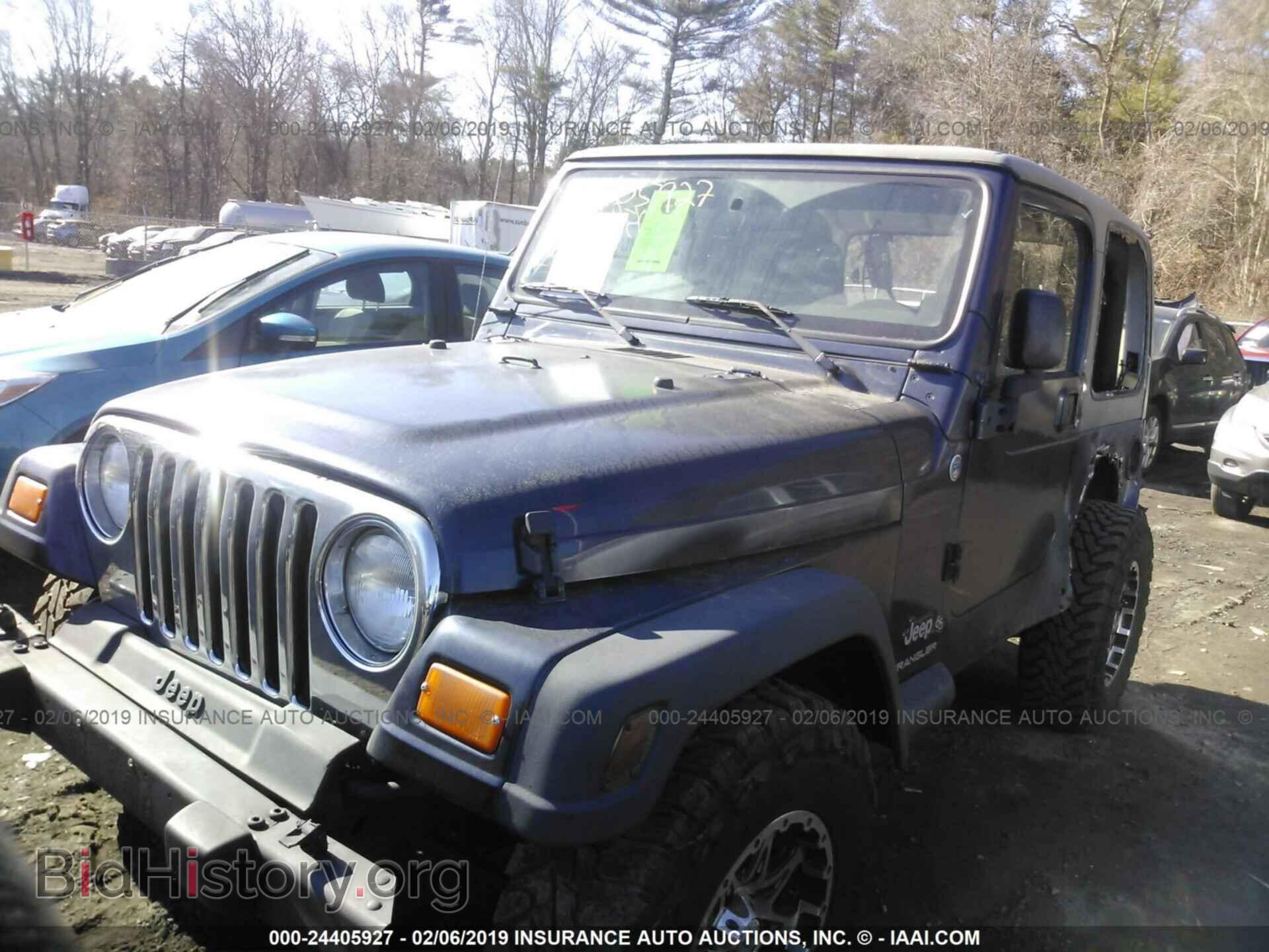 2006 JEEP WRANGLER - VIN: 1J4FA39S06P771744 - Фото 2