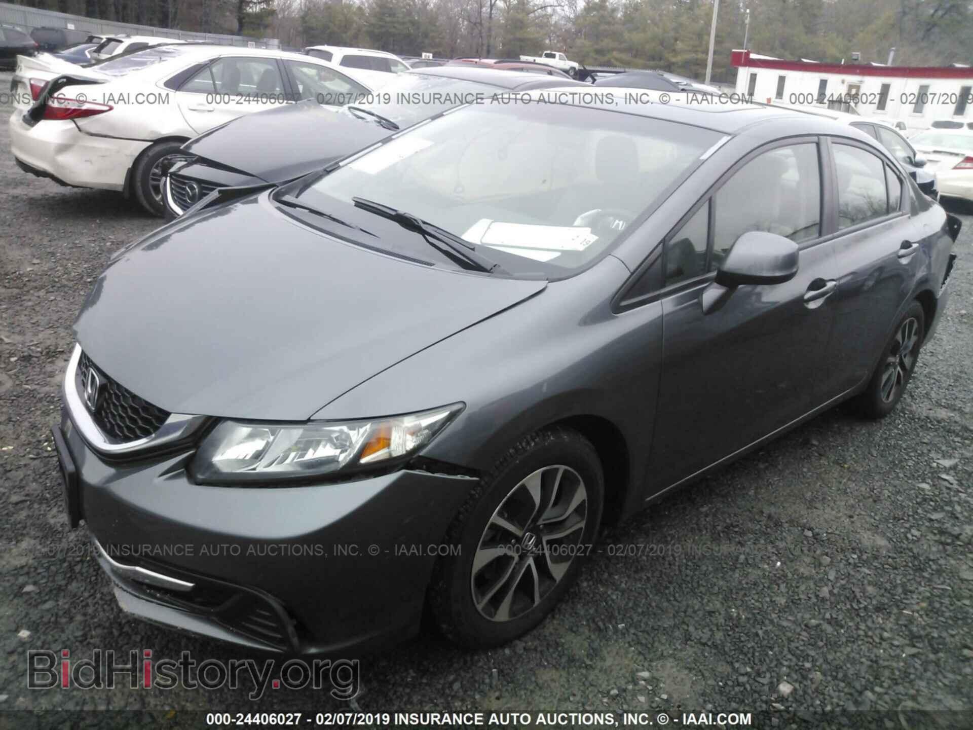 2013 HONDA CIVIC - VIN: 19XFB2F8XDE240327 - Фото 2