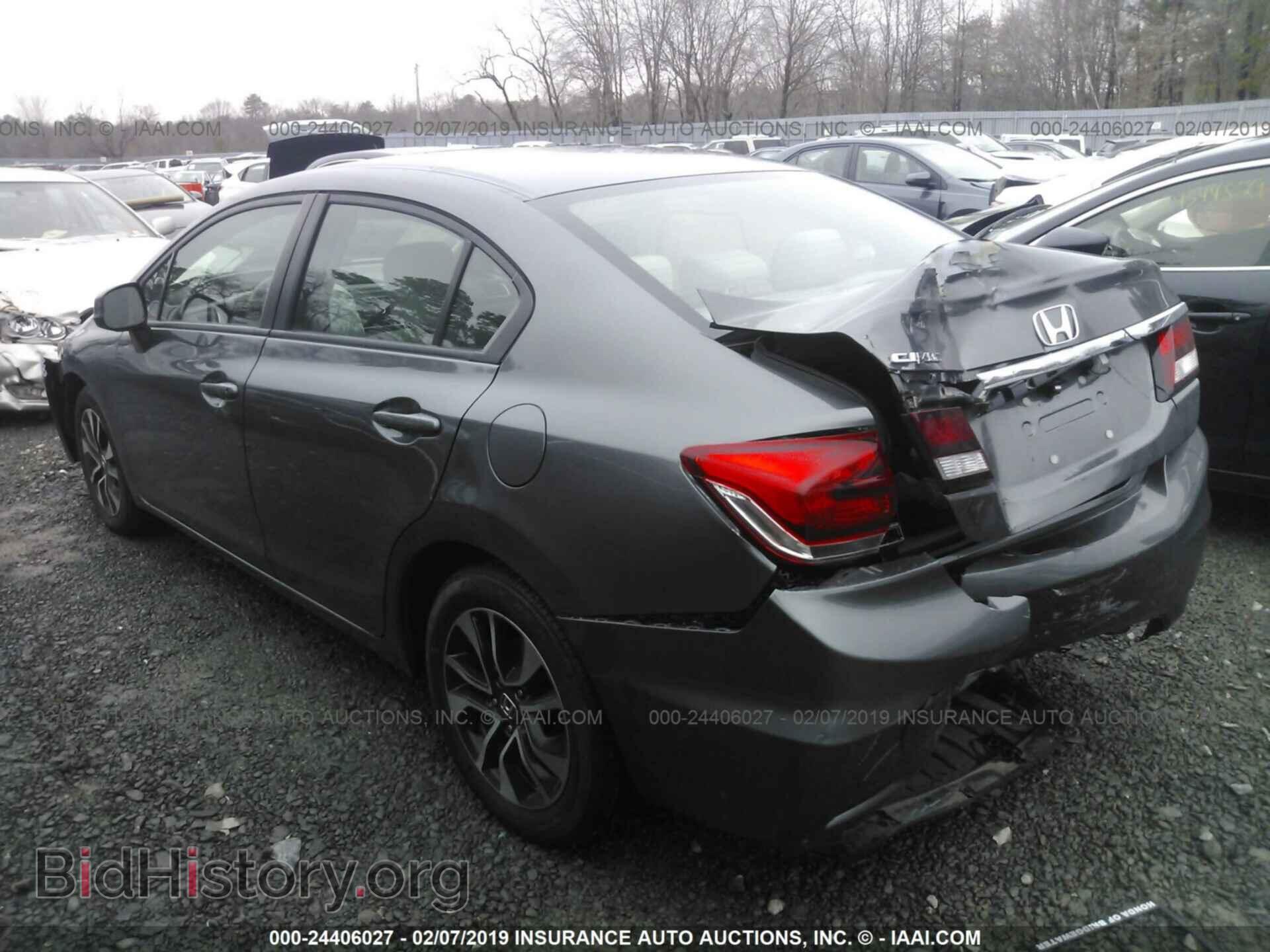 2013 HONDA CIVIC - VIN: 19XFB2F8XDE240327 - Фото 3