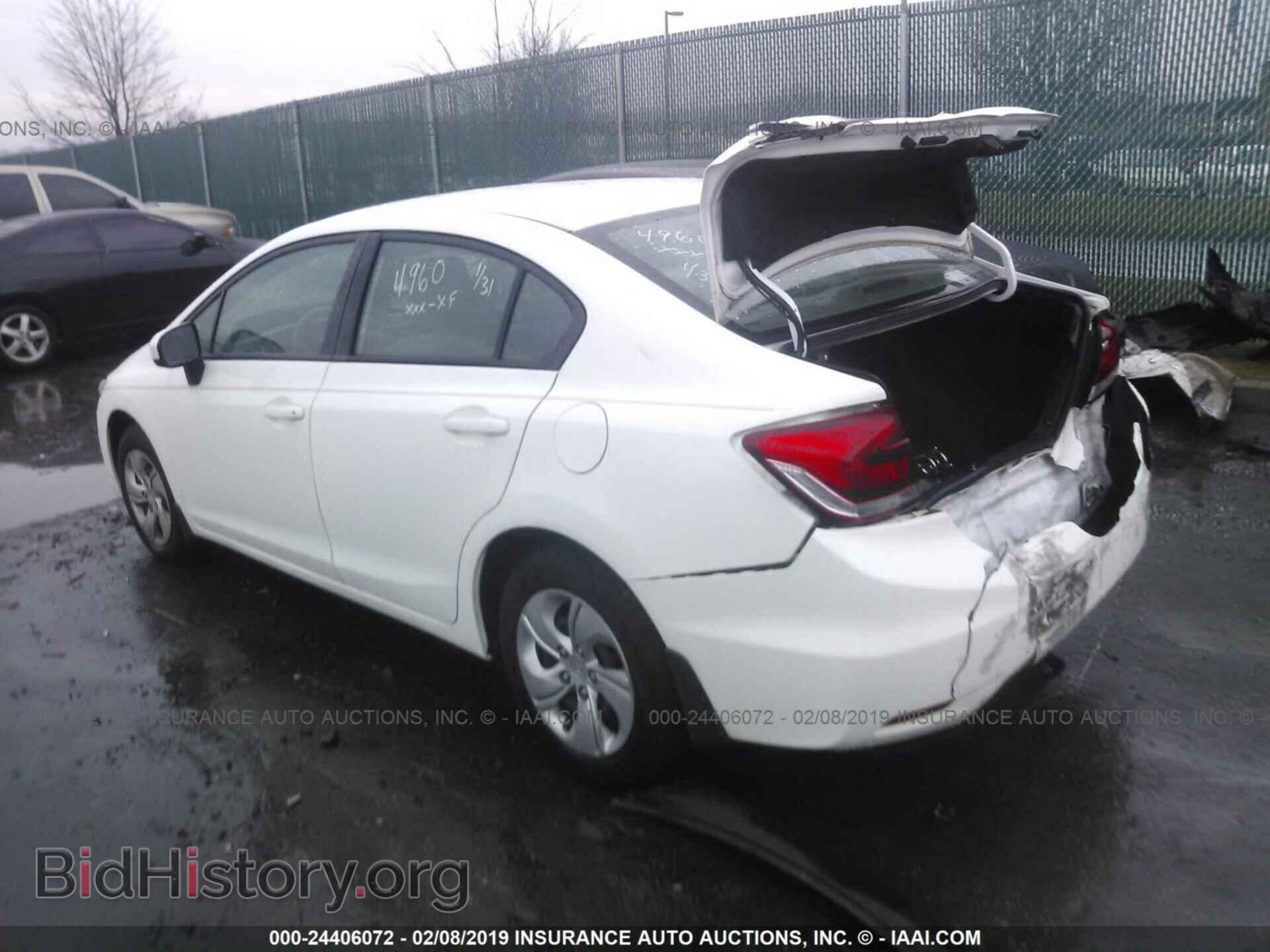 2014 HONDA CIVIC - VIN: 19XFB2F5XEE012948 - Фото 3