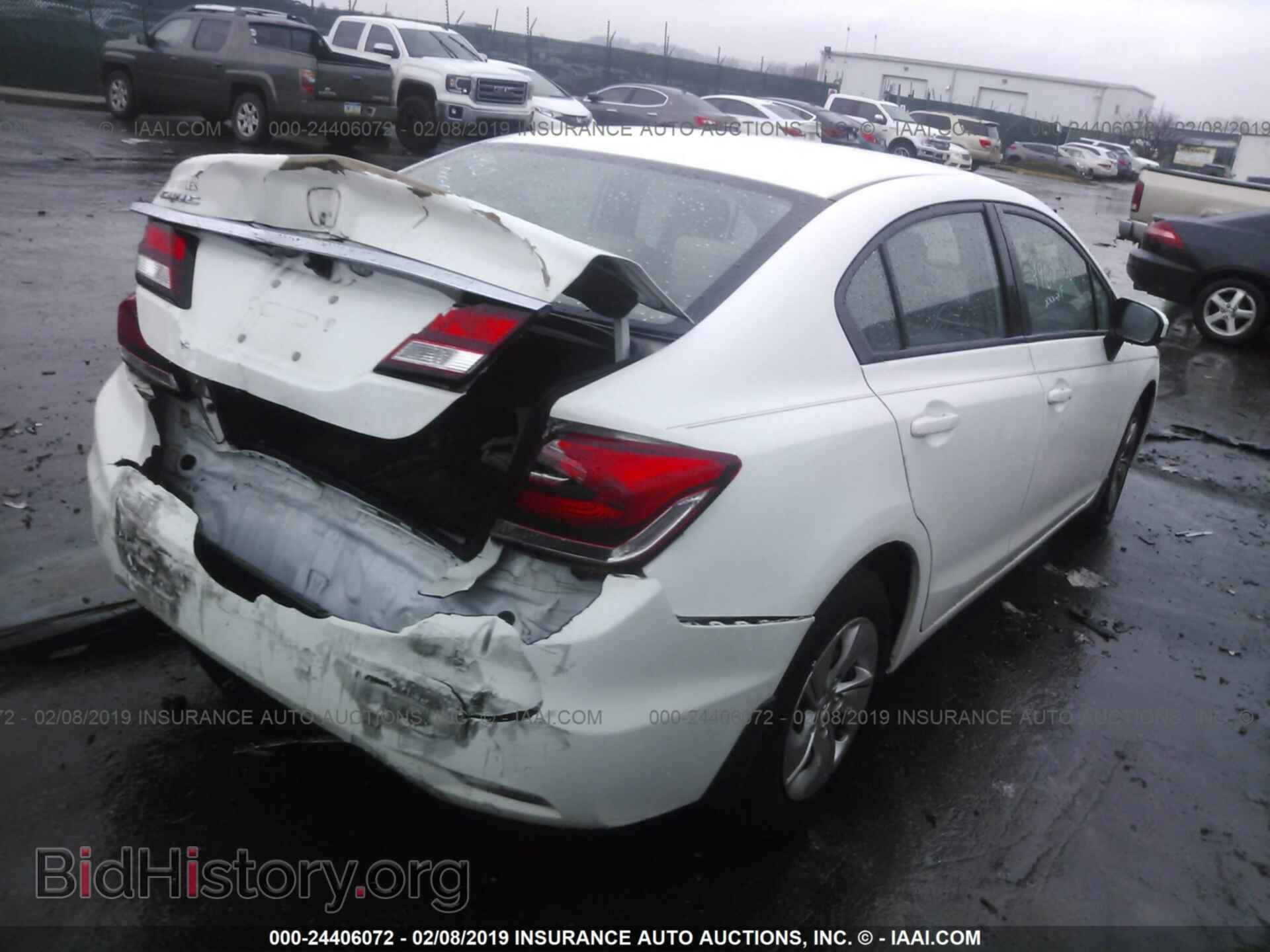 2014 HONDA CIVIC - VIN: 19XFB2F5XEE012948 - Фото 4