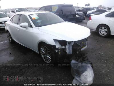 2015 Lexus IS, white — VIN JTHBF1D28F5064158, IAAI