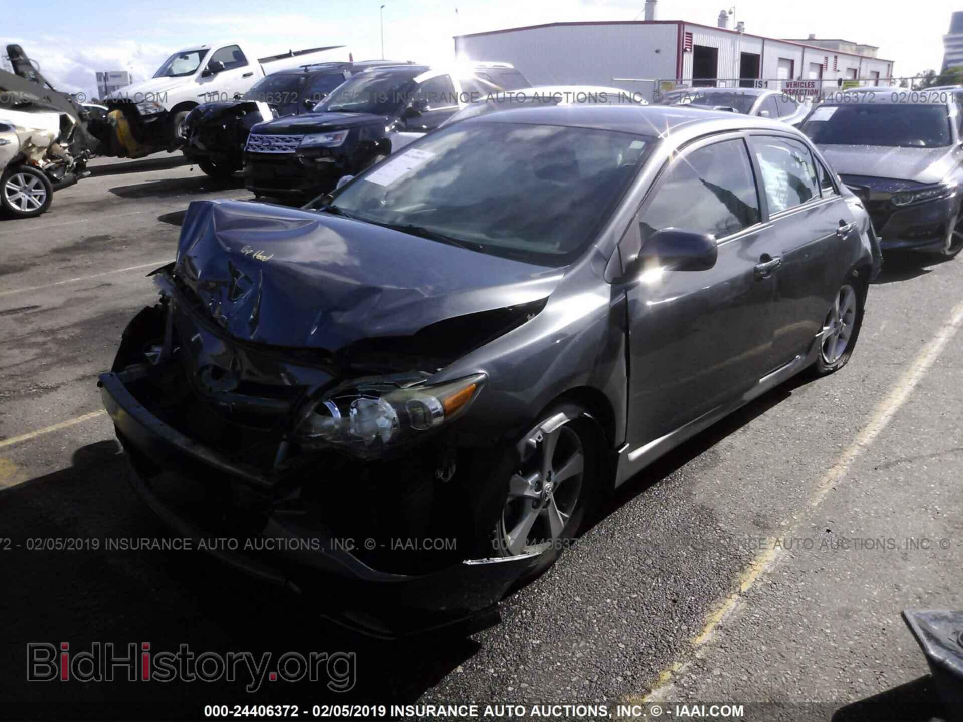 2011 TOYOTA COROLLA - VIN: 2T1BU4EE2BC648294 - Фото 2
