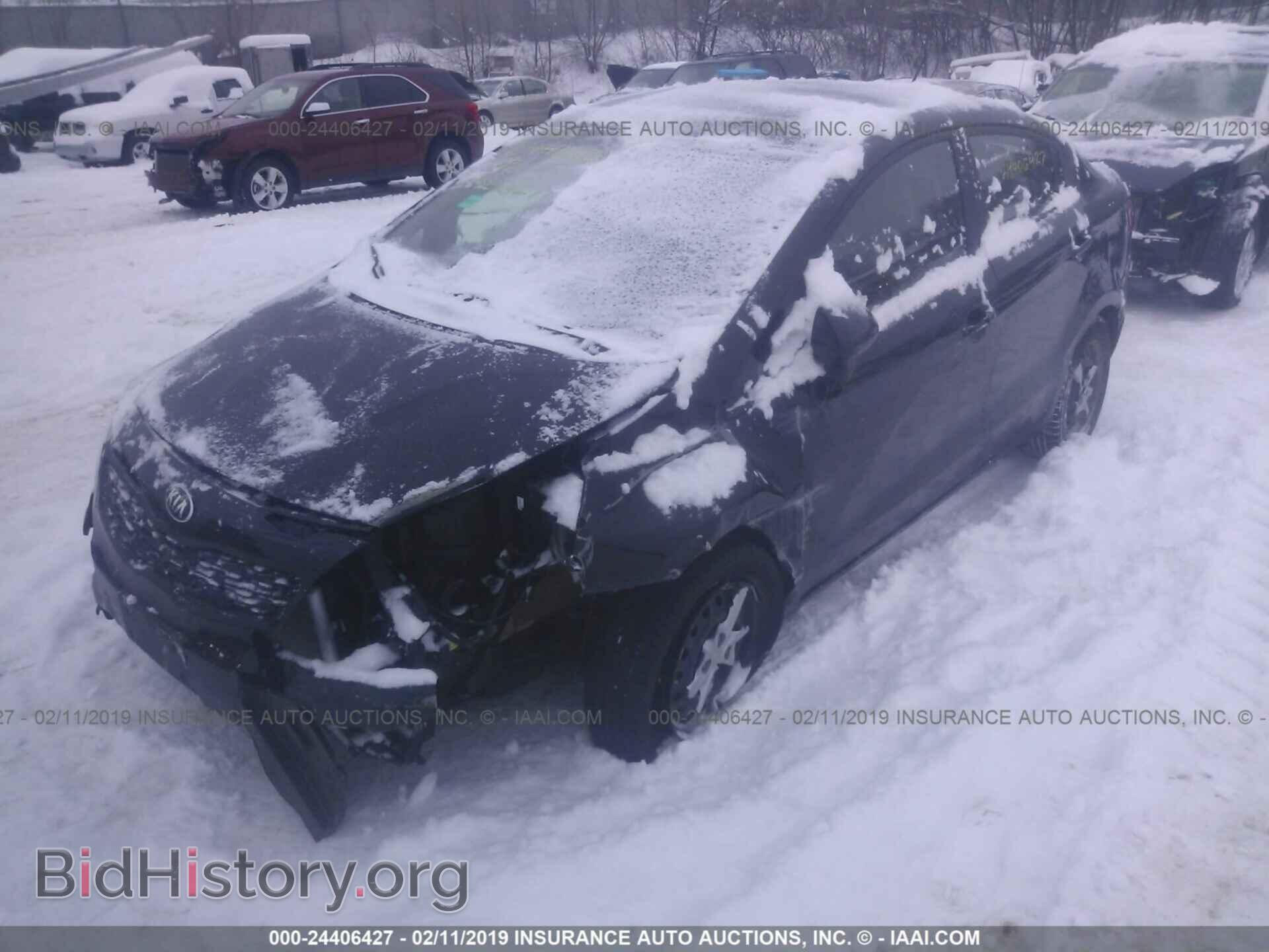 2015 KIA RIO - VIN: KNADM4A33F6438634 - Фото 2