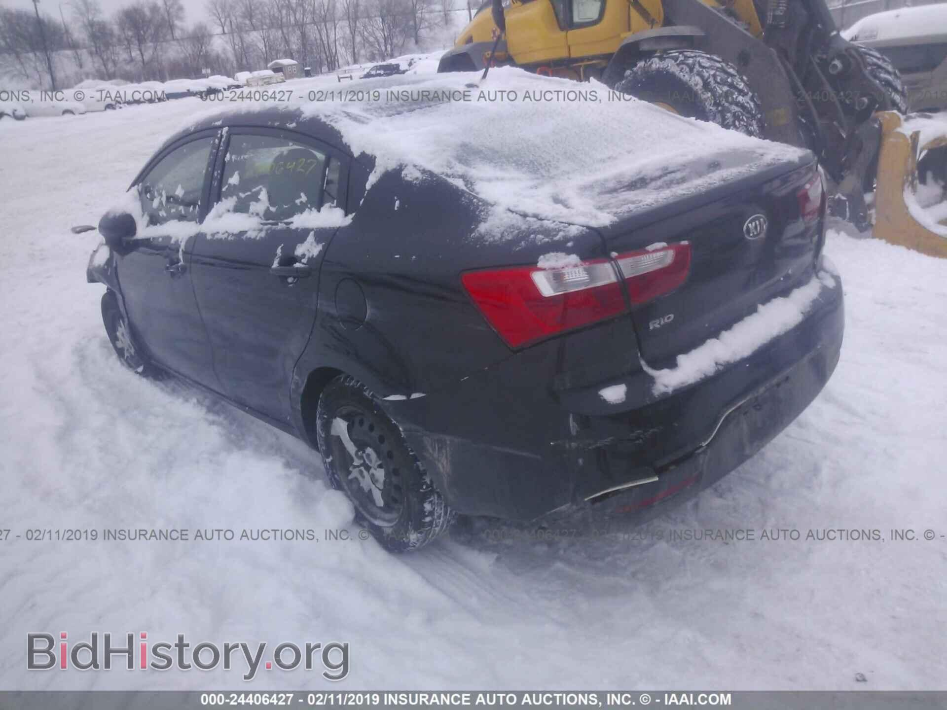 2015 KIA RIO - VIN: KNADM4A33F6438634 - Фото 3