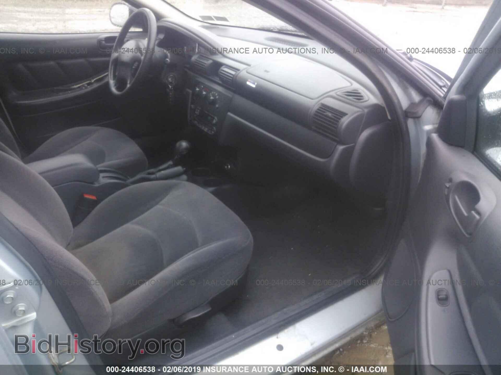 2003 CHRYSLER SEBRING - VIN: 1C3EL46X83N561020 - Фото 5
