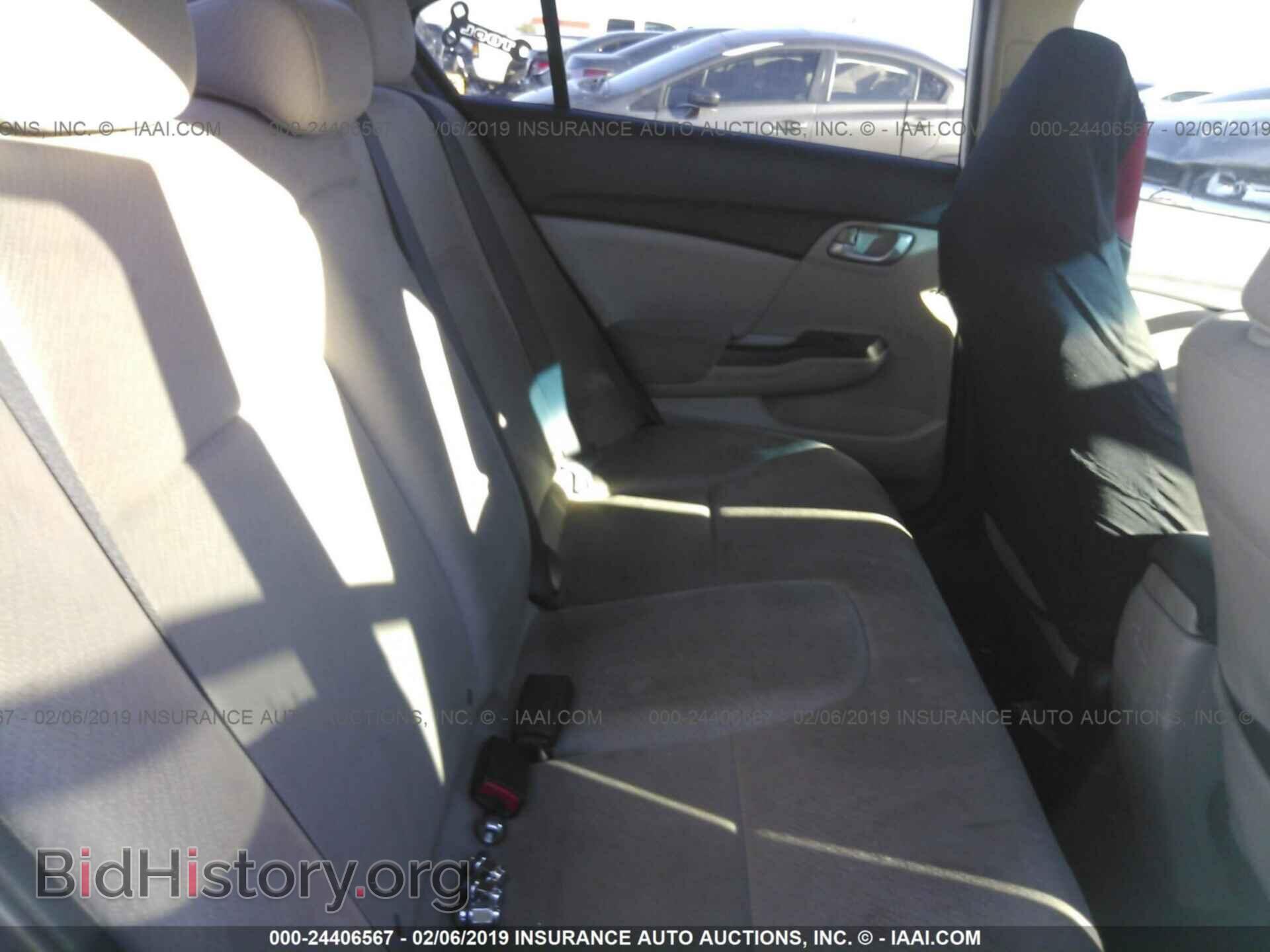 2013 HONDA CIVIC - VIN: 19XFB2F50DE089665 - Фото 8