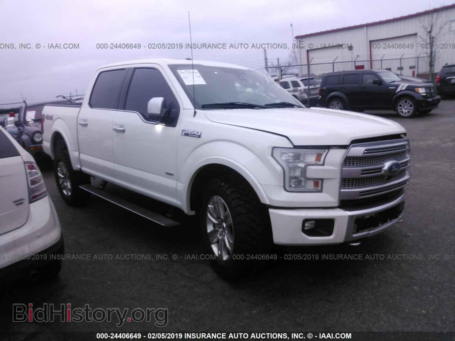 Фотография 1FTEW1EG6FFD06593 - FORD F150 2015