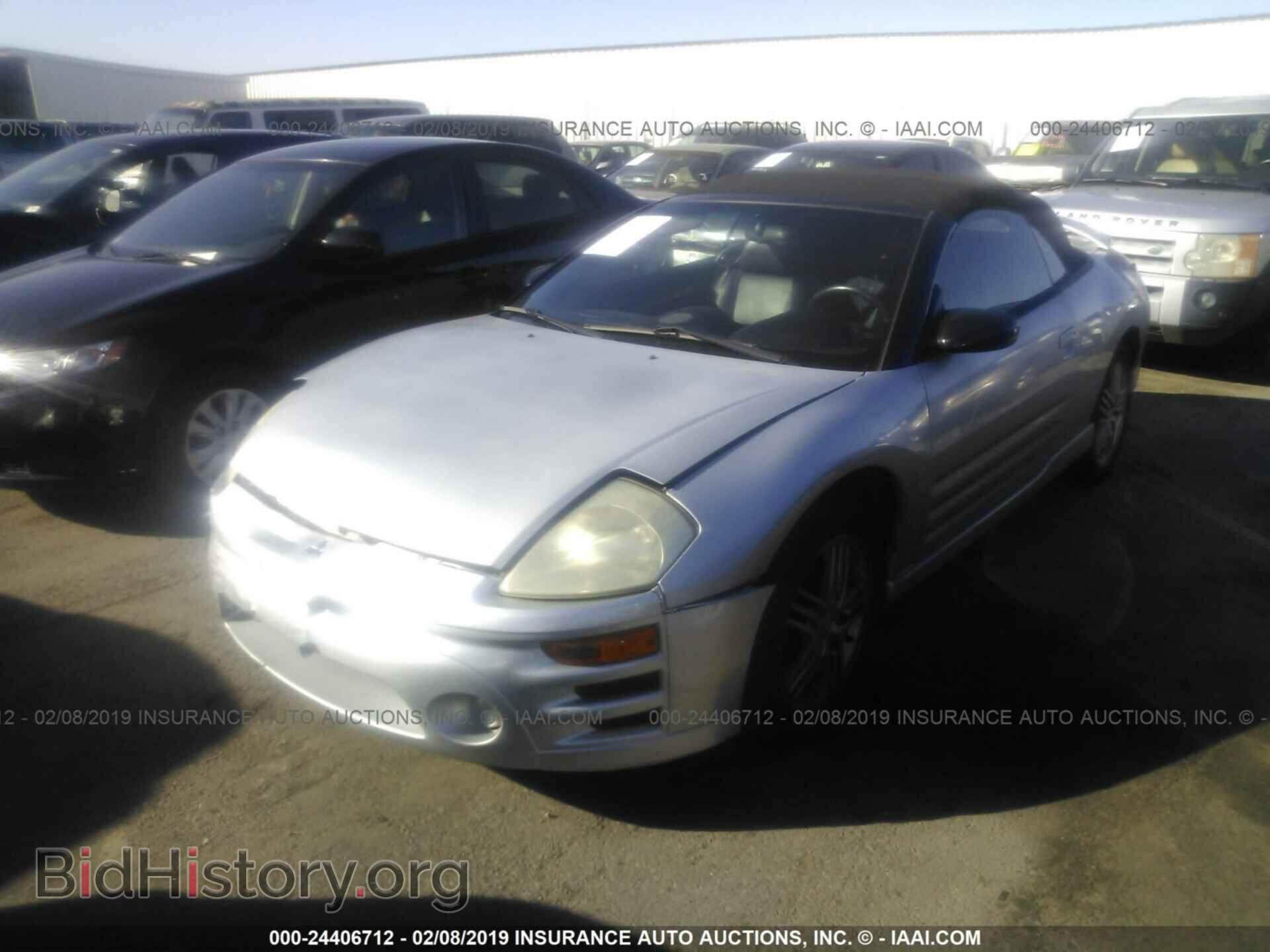 2003 MITSUBISHI ECLIPSE - VIN: 4A3AE55H13E137972 - Фото 2