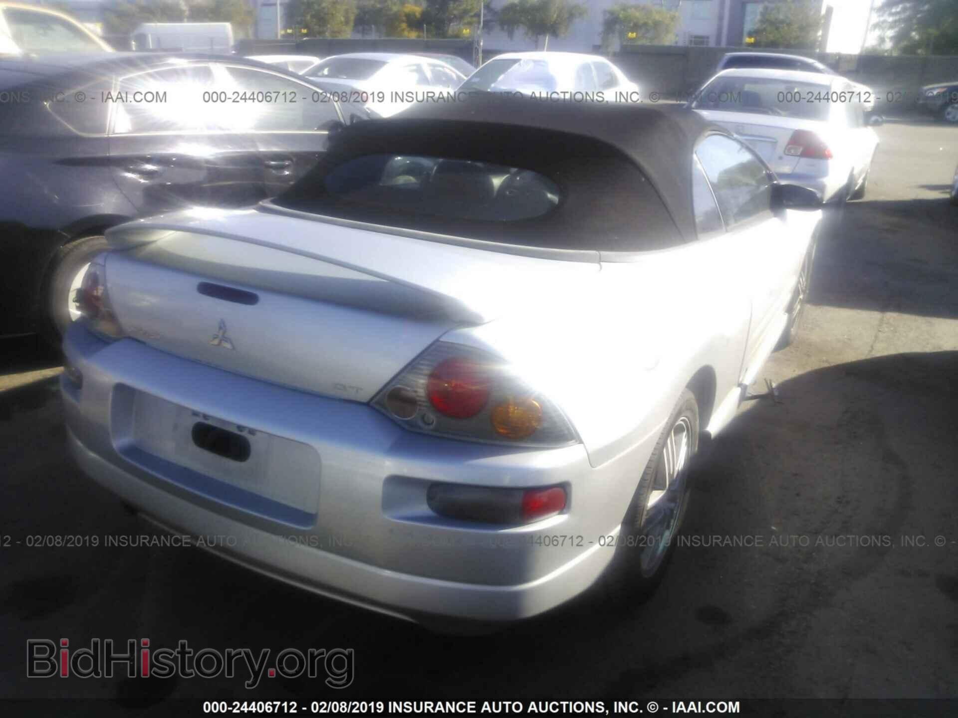 2003 MITSUBISHI ECLIPSE - VIN: 4A3AE55H13E137972 - Фото 4