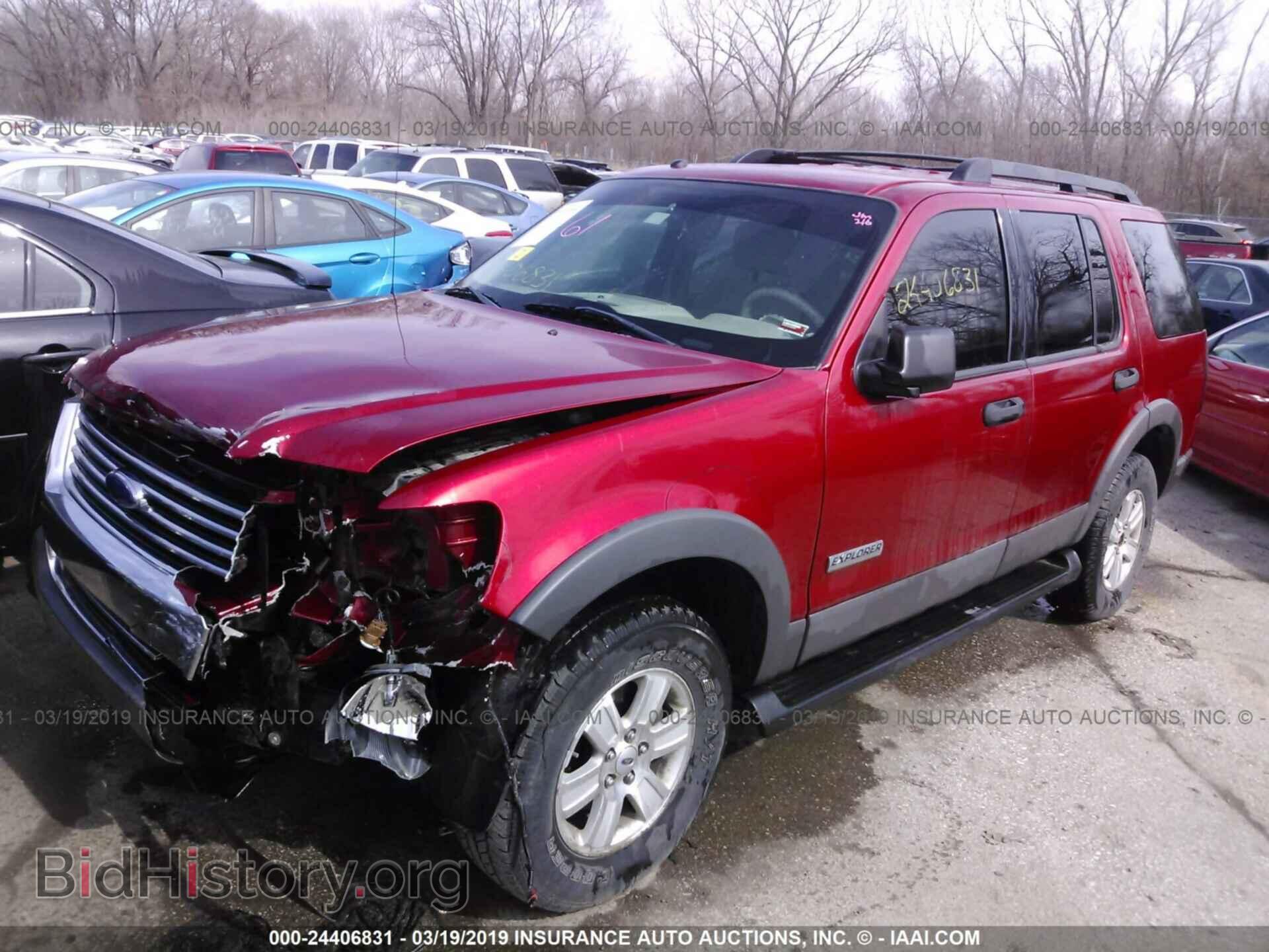 2006 FORD EXPLORER - VIN: 1FMEU73E46UB73382 - Фото 2