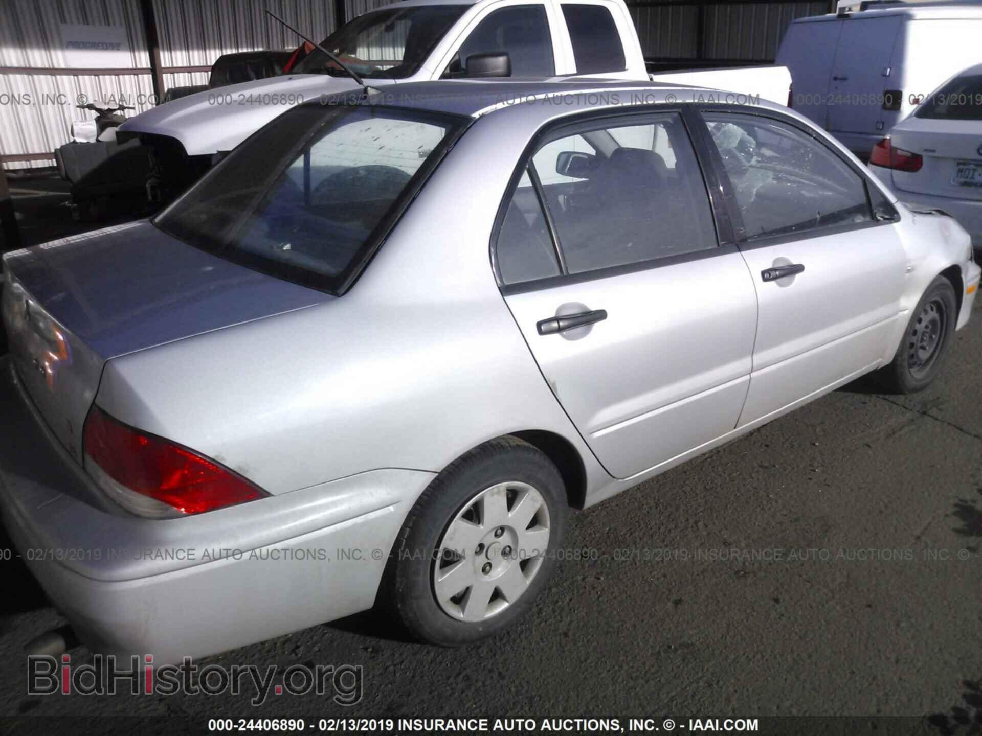 2003 MITSUBISHI LANCER - VIN: JA3AJ26E63U004582 - Фото 4