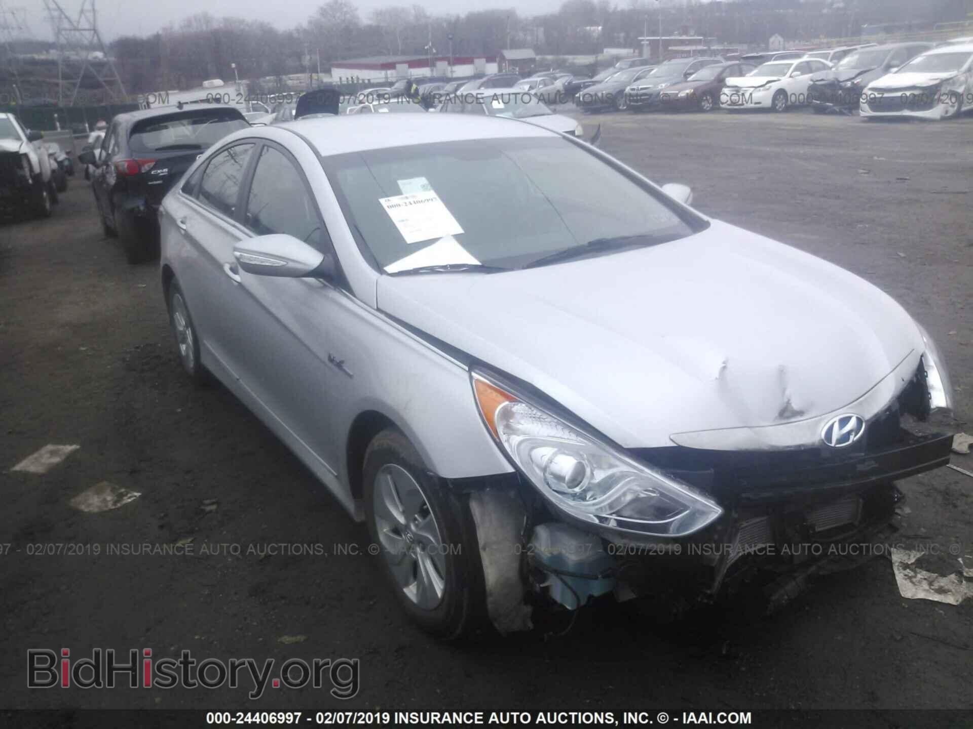 Фотография KMHEC4A40EA115295 - HYUNDAI SONATA 2014