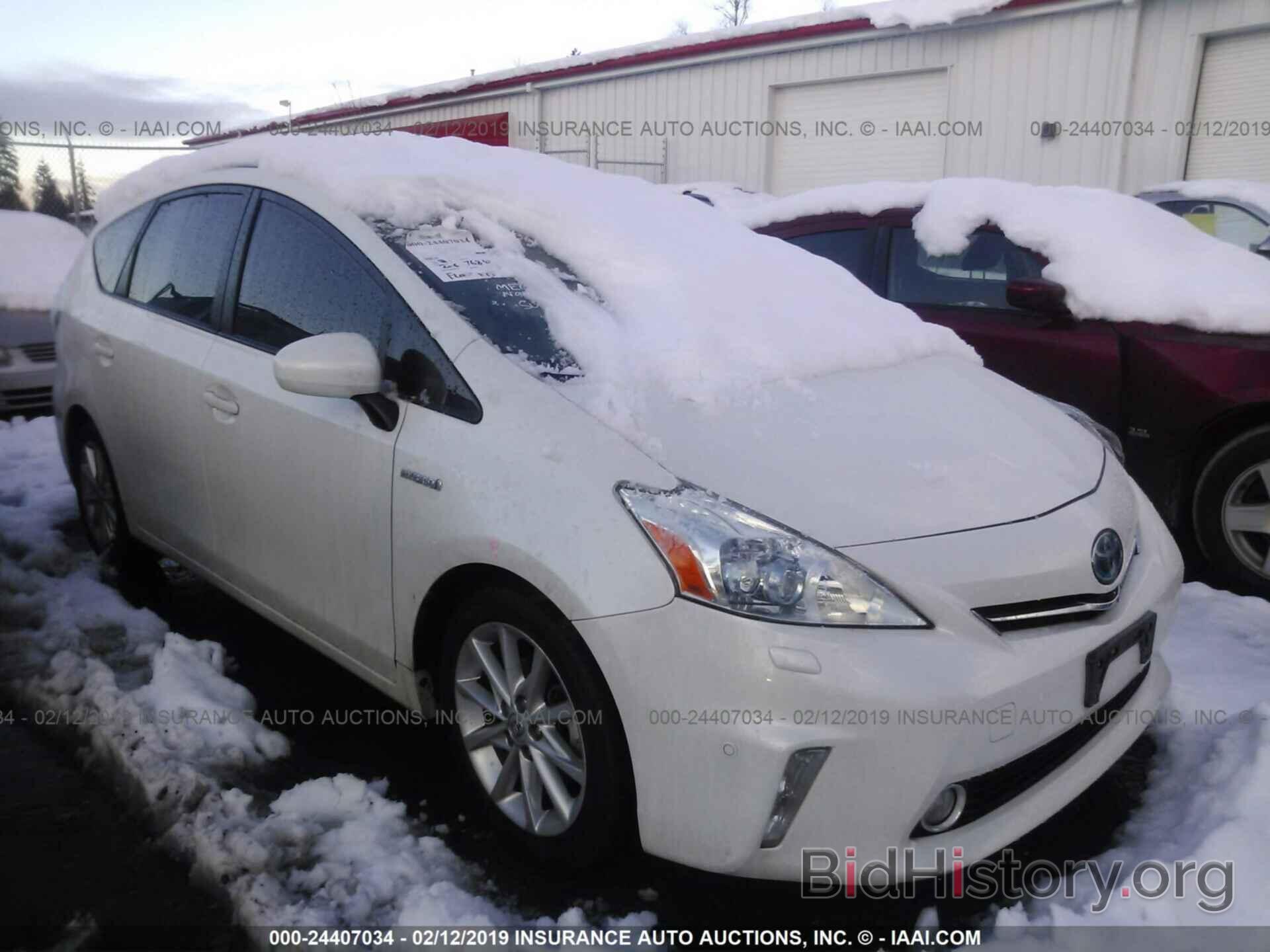 Photo JTDZN3EU4C3125933 - TOYOTA PRIUS V 2012