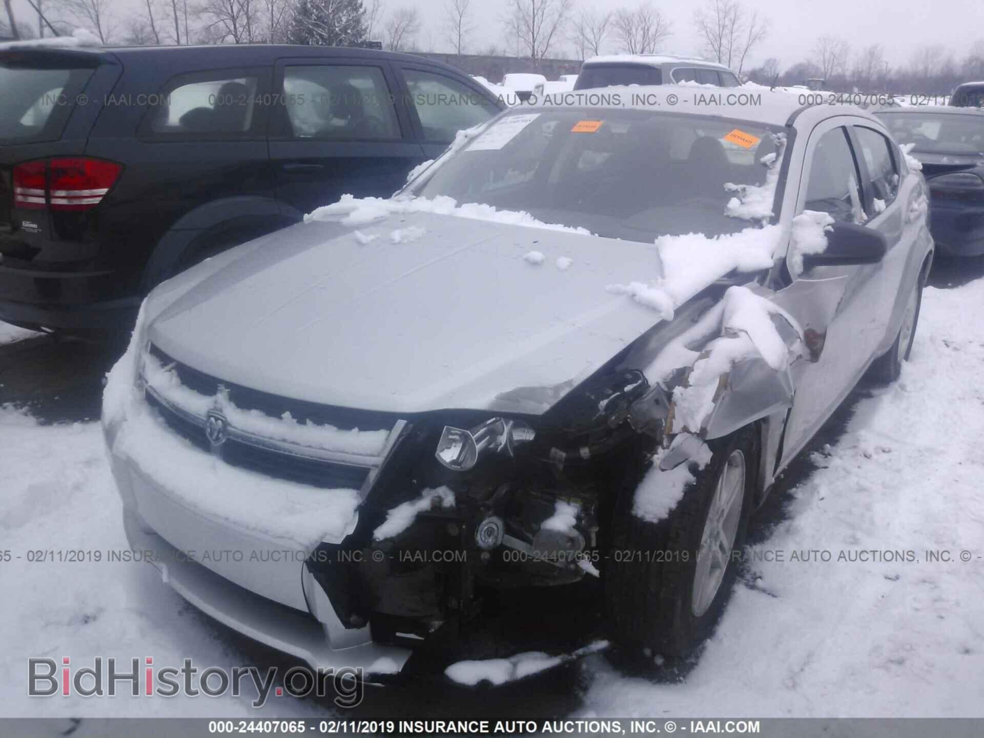 2008 DODGE AVENGER - VIN: 1B3LC56K98N282018 - Фото 2