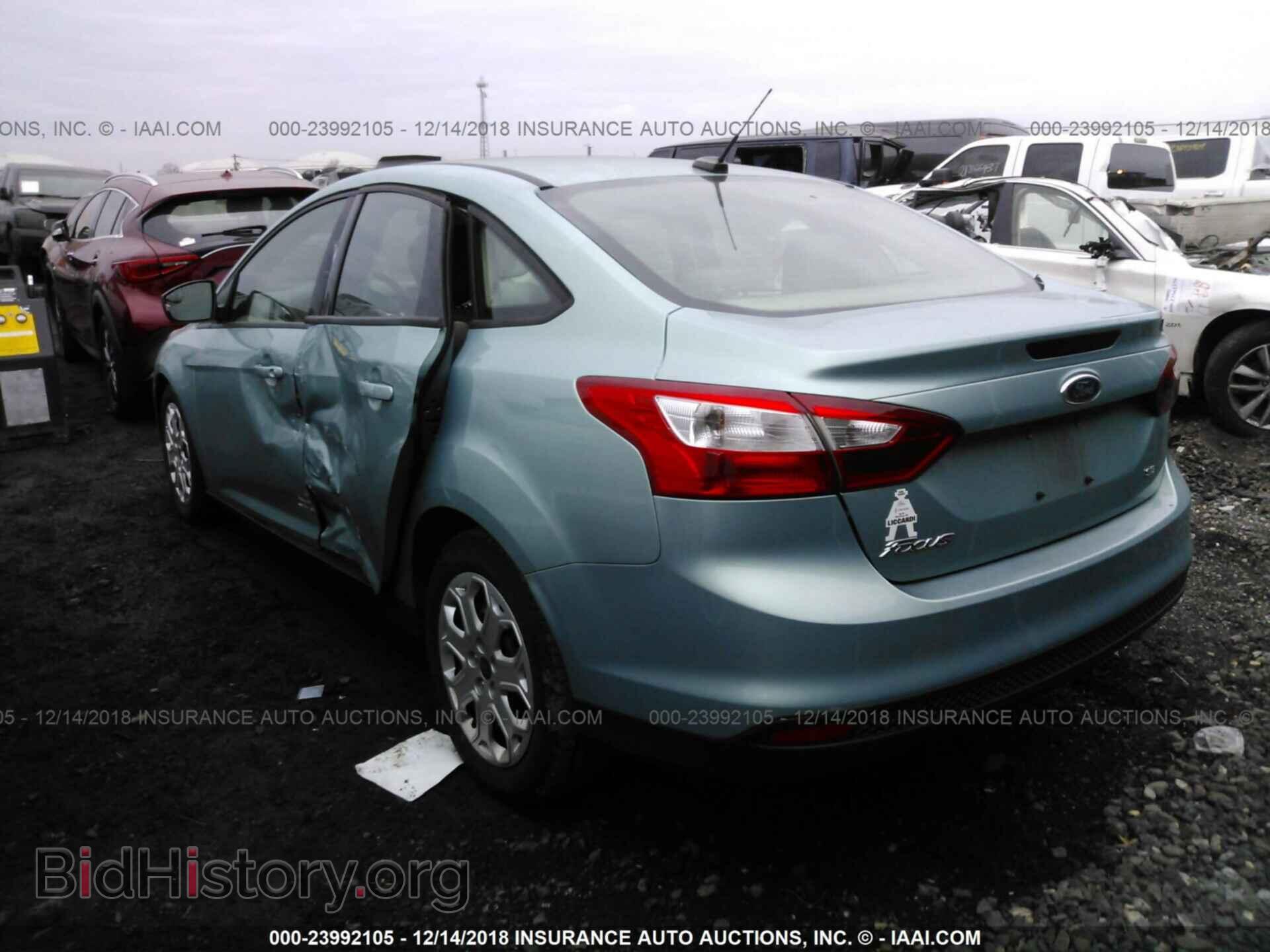 2012 FORD FOCUS - VIN: 1FAHP3F2XCL246619 - Фото 3