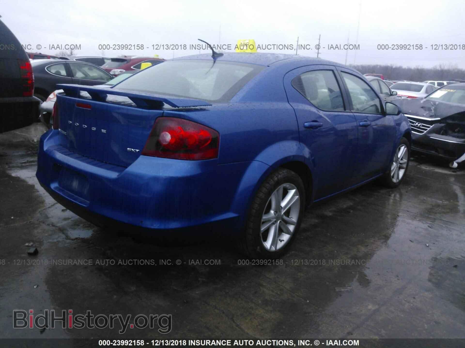 2013 DODGE AVENGER - VIN: 1C3CDZCB4DN502722 - Фото 4