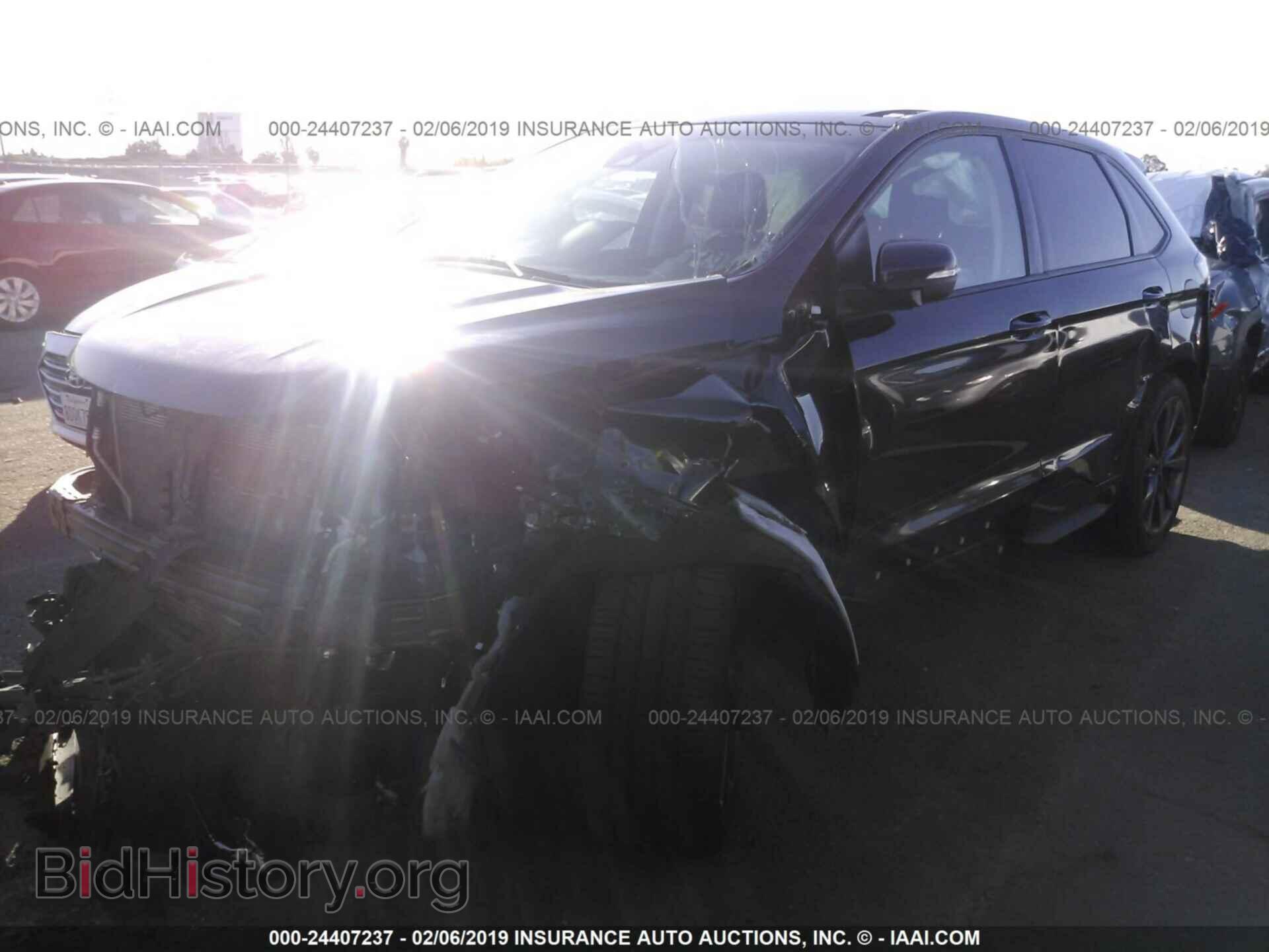 2015 FORD EDGE - VIN: 2FMPK3AP8FBB81518 - Фото 2