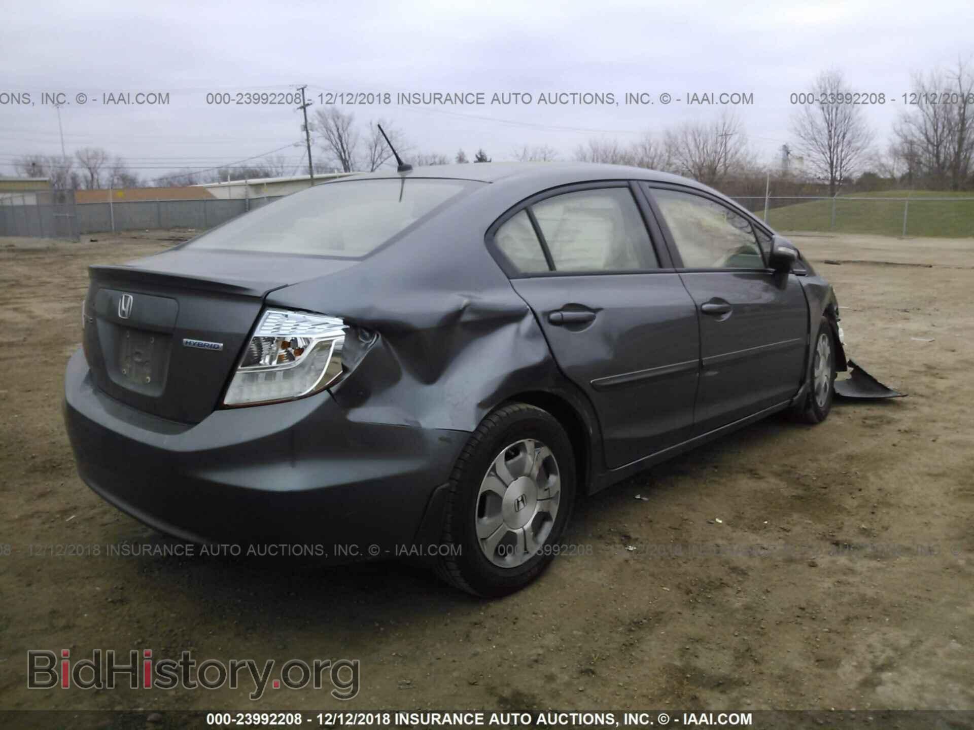 2012 HONDA CIVIC - VIN: JHMFB4F24CS004340 - Фото 4