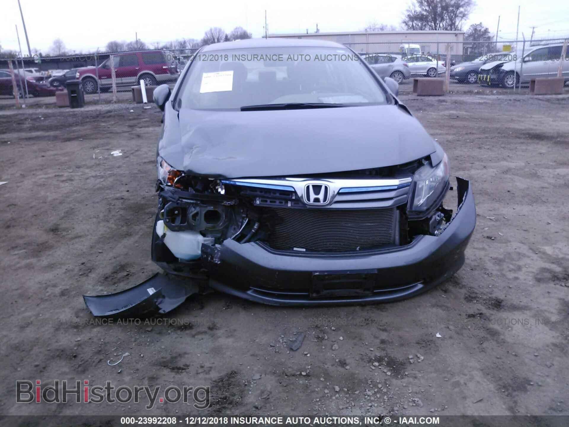 2012 HONDA CIVIC - VIN: JHMFB4F24CS004340 - Фото 6