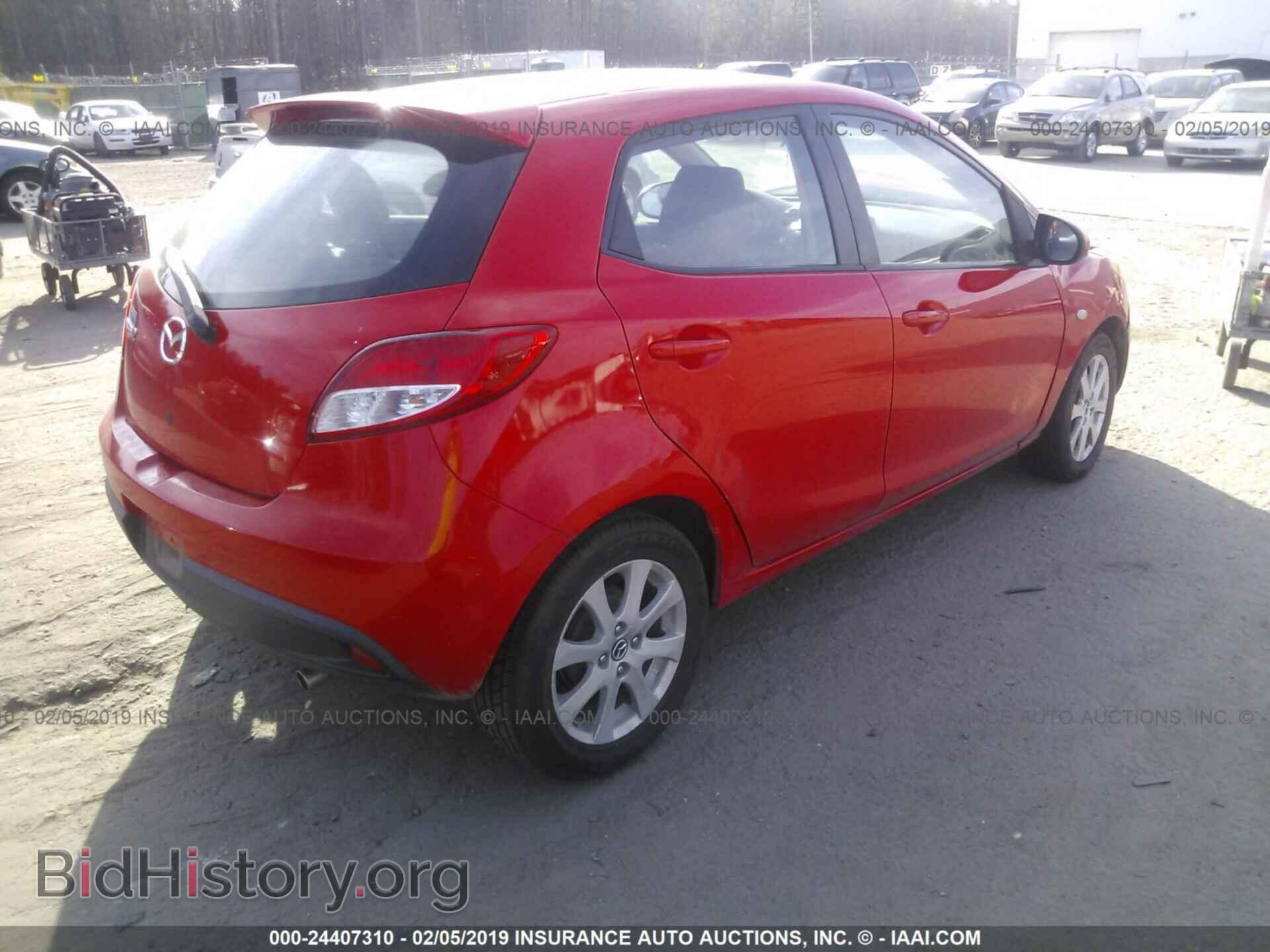2013 MAZDA MAZDA2 - VIN: JM1DE1LY1D0158878 - Фото 4