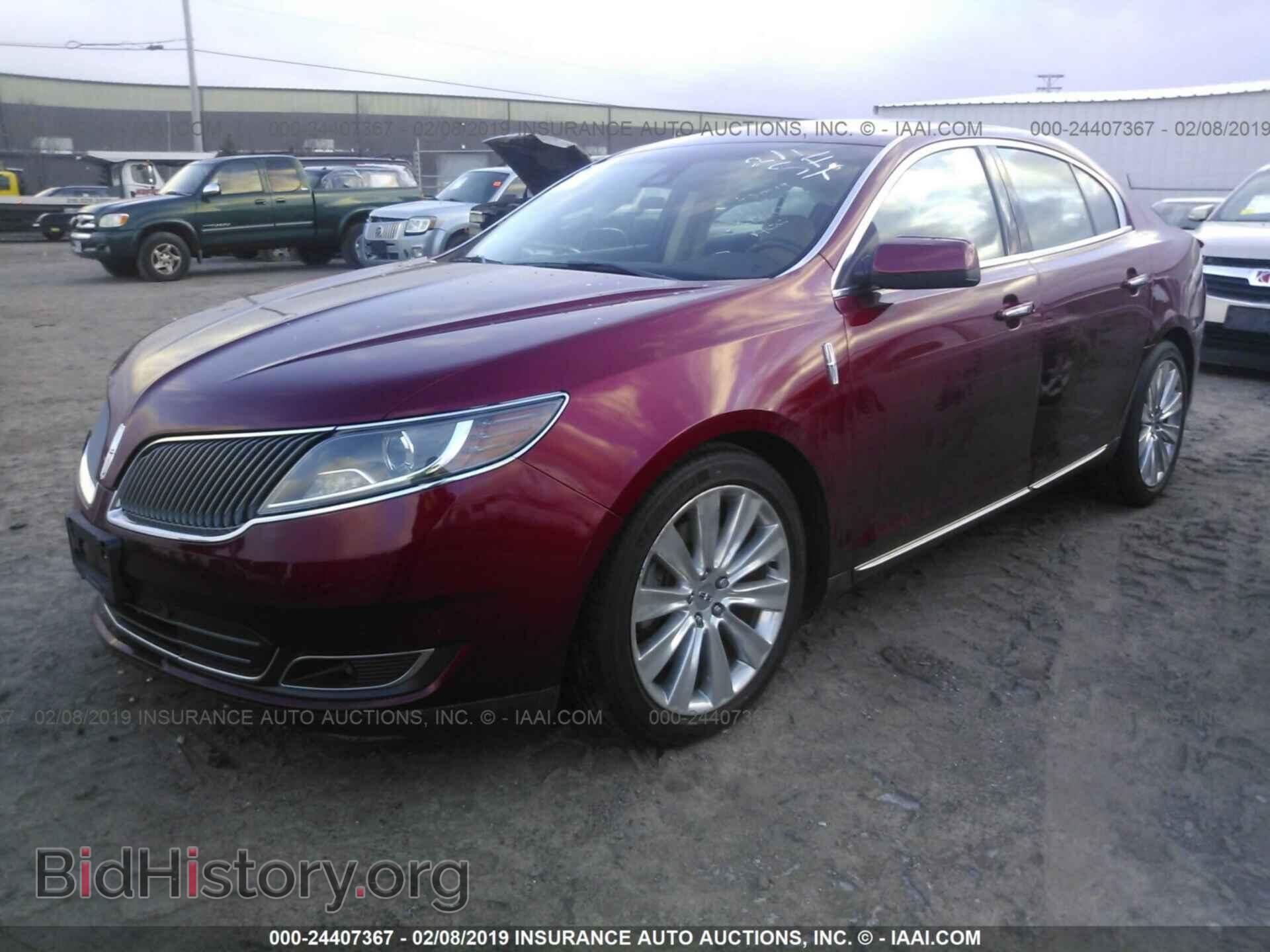 2014 LINCOLN MKS - VIN: 1LNHL9FT1EG606000 - Фото 2