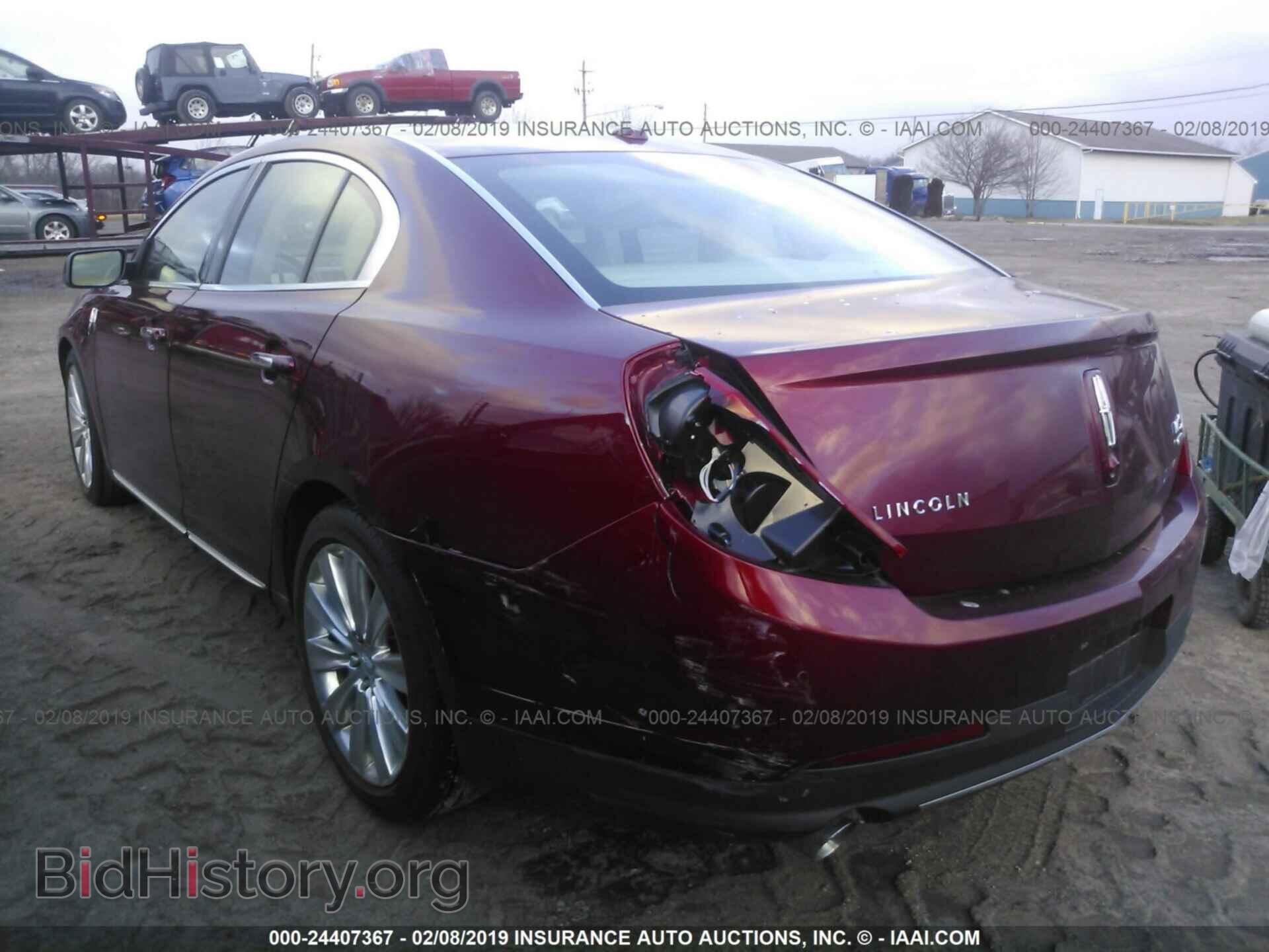 2014 LINCOLN MKS - VIN: 1LNHL9FT1EG606000 - Фото 3