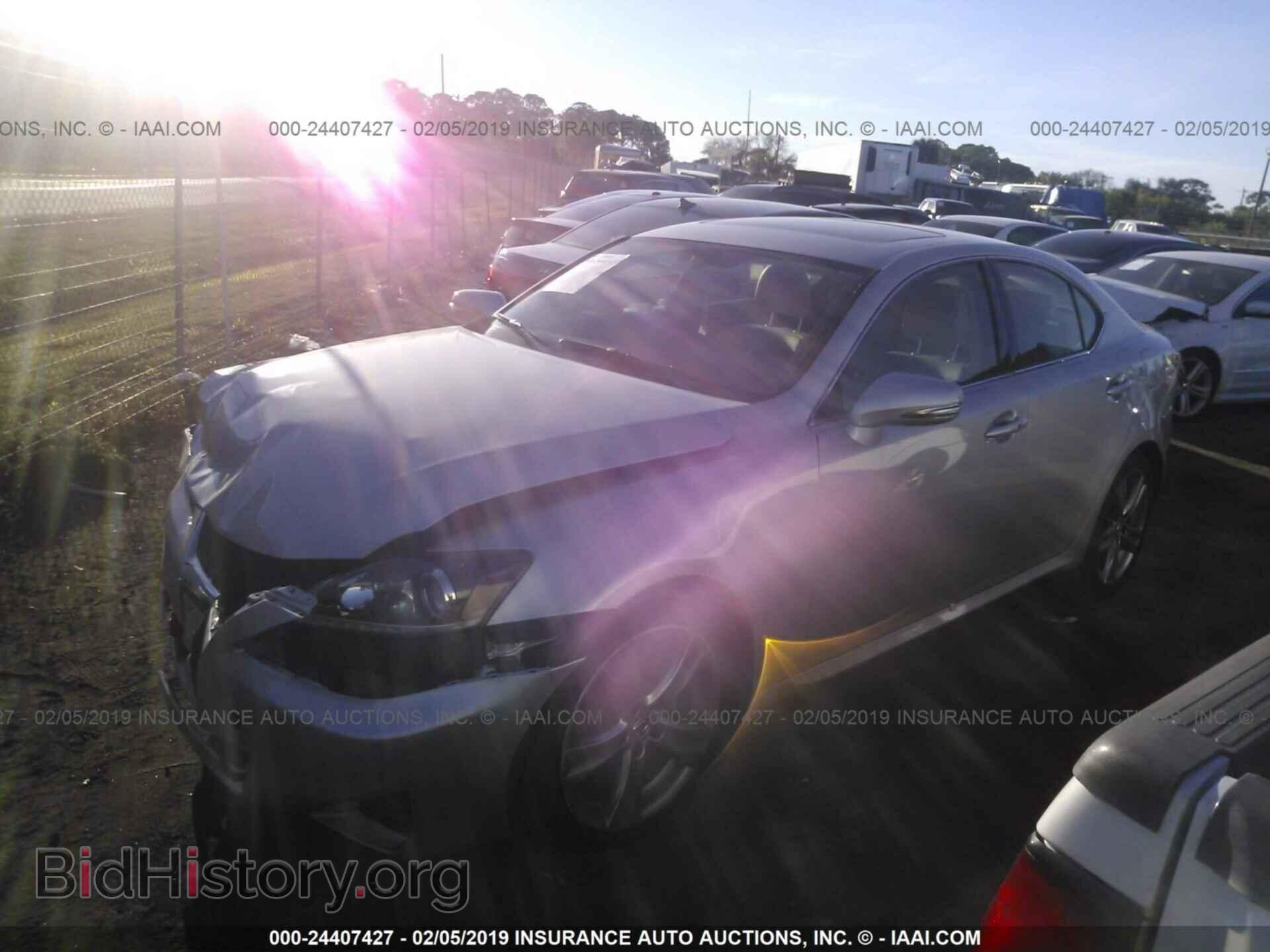 2012 LEXUS IS - VIN: JTHBF5C2XC5183513 - Фото 2