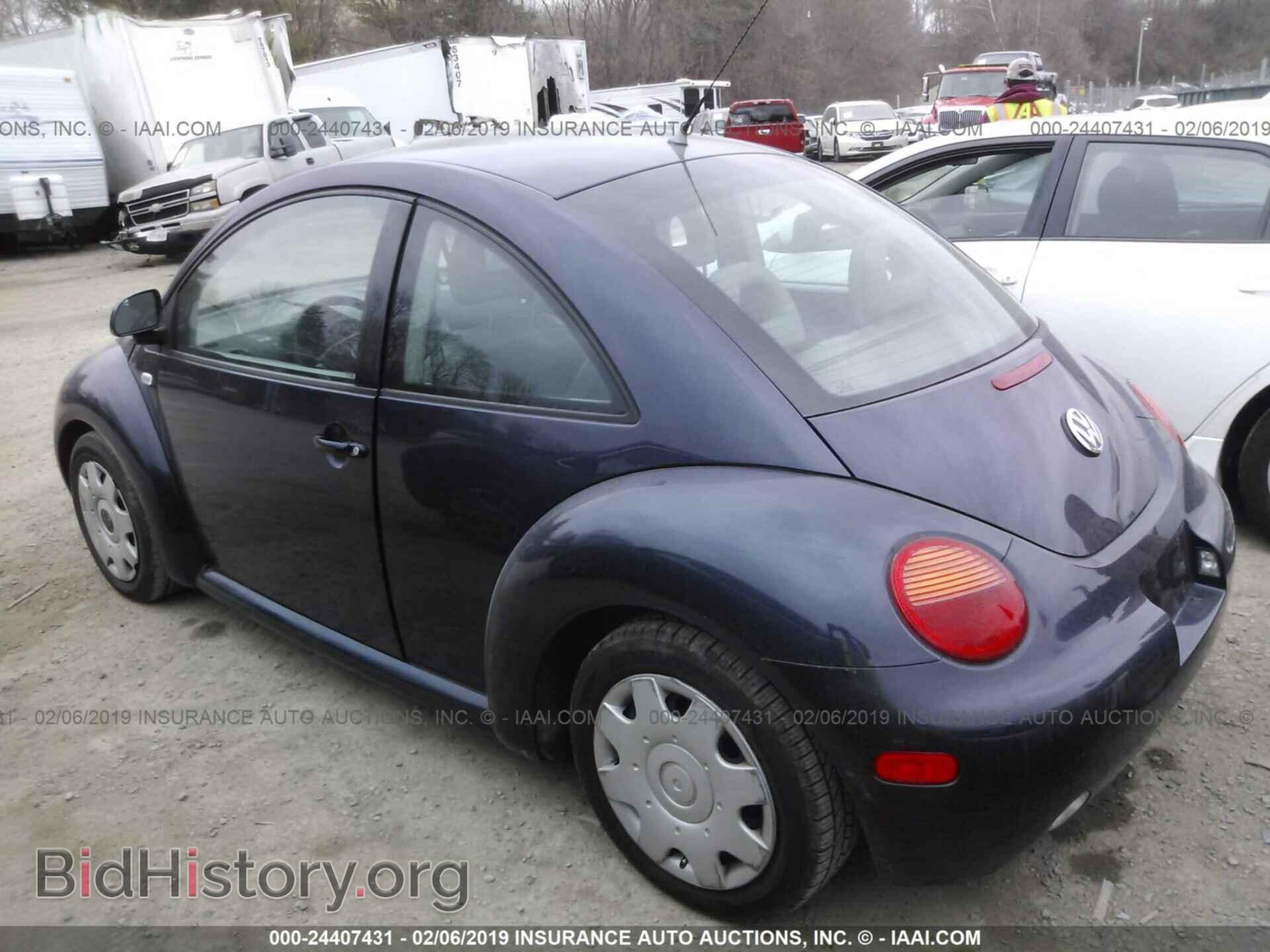 2000 VOLKSWAGEN NEW BEETLE - VIN: 3VWCC21C2YM428862 - Фото 3