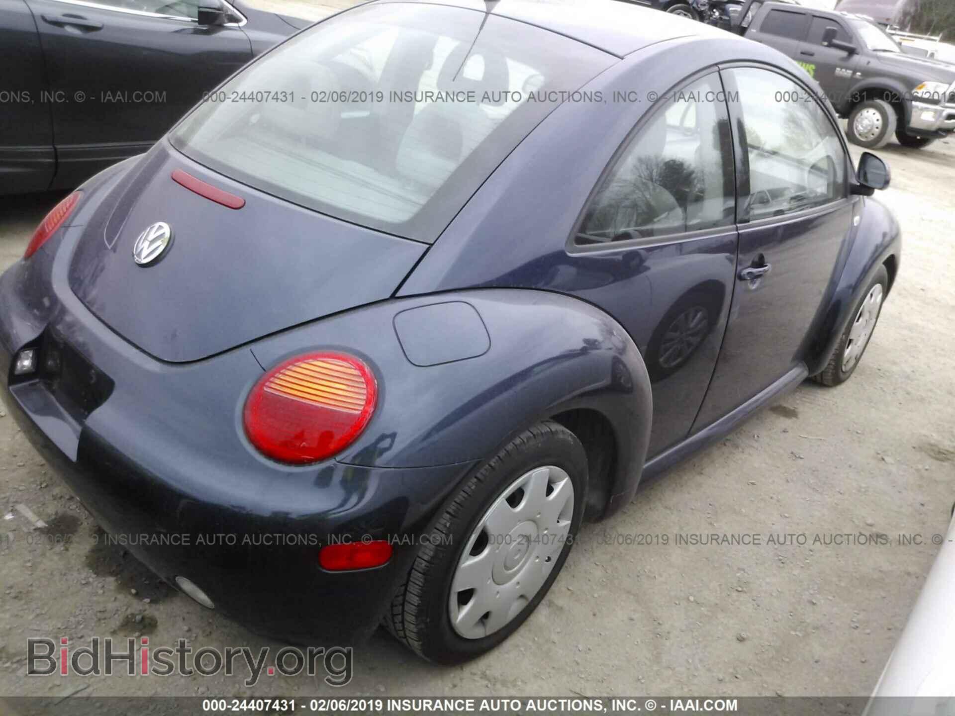 2000 VOLKSWAGEN NEW BEETLE - VIN: 3VWCC21C2YM428862 - Фото 4