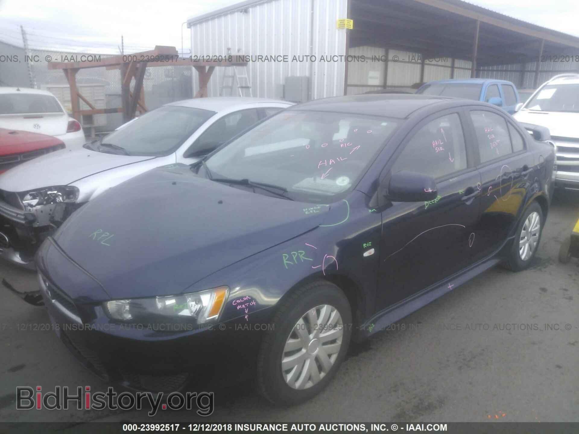 2013 MITSUBISHI LANCER - VIN: JA32U2FU4DU007775 - Photo 2