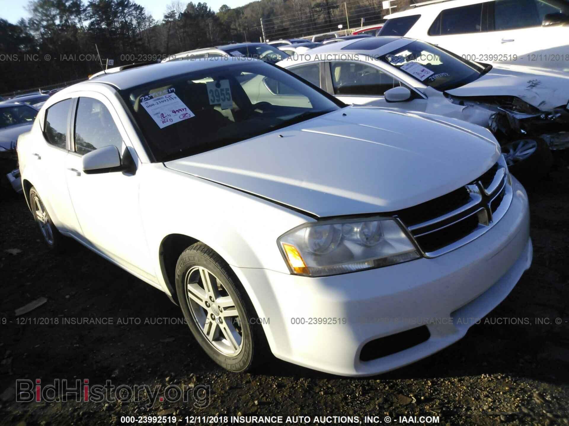 Photo 1C3CDZCB2CN112474 - DODGE AVENGER 2012