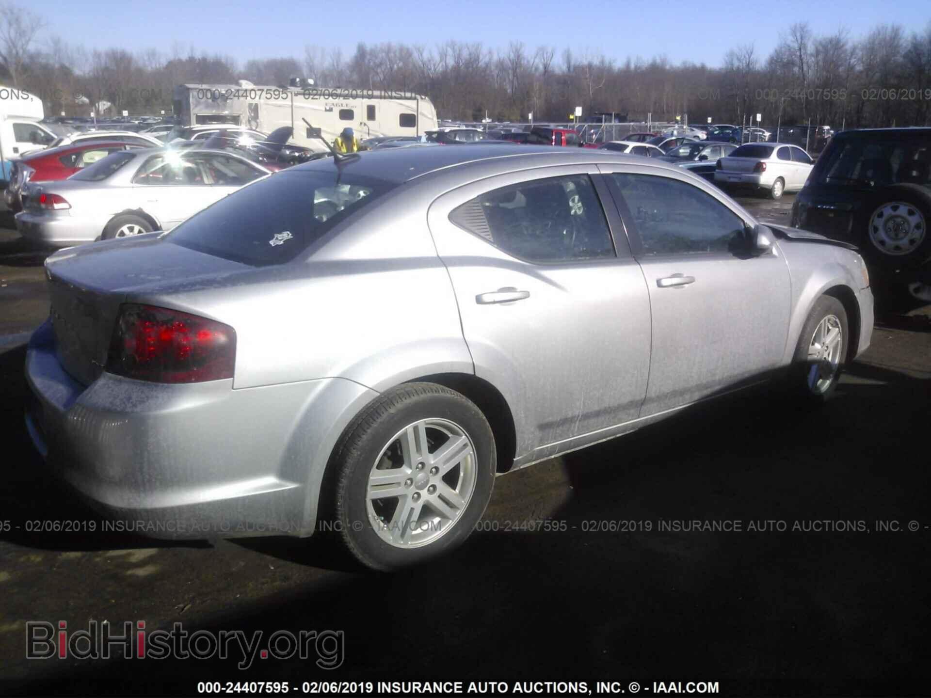 2013 DODGE AVENGER - VIN: 1C3CDZCB7DN662268 - Фото 4