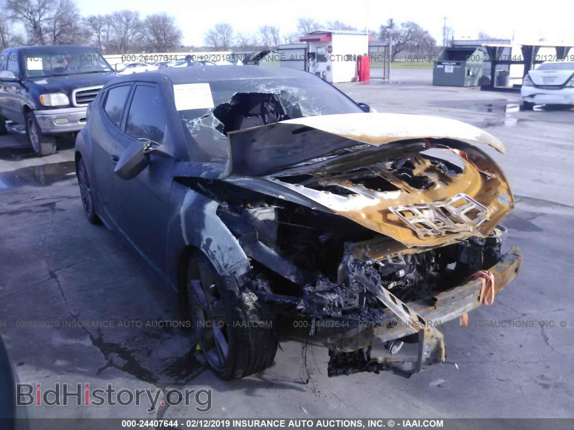 Photo KMHTC6AD3DU130163 - HYUNDAI VELOSTER 2013
