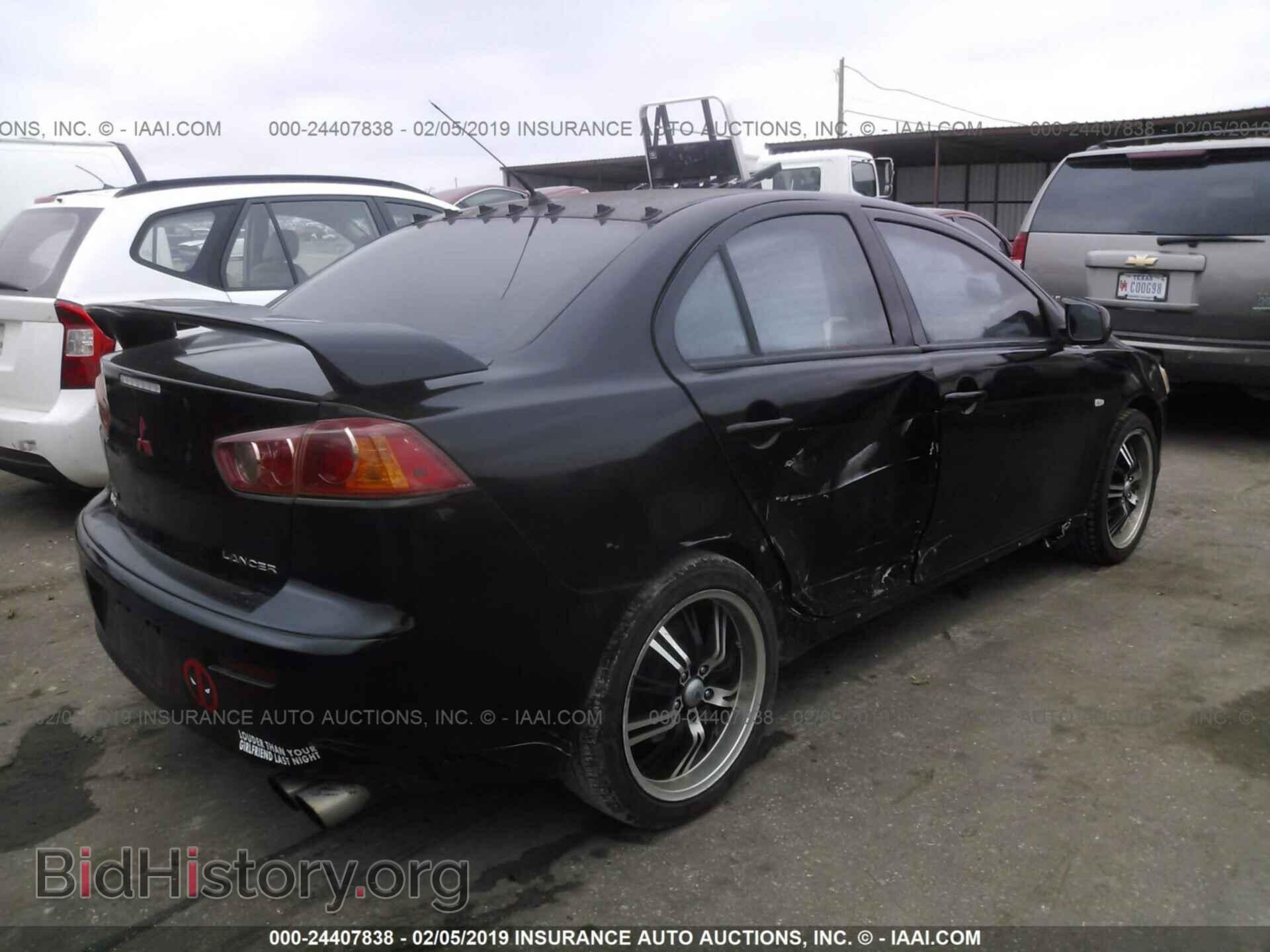 2008 MITSUBISHI LANCER - VIN: JA3AU86U58U042801 - Фото 4