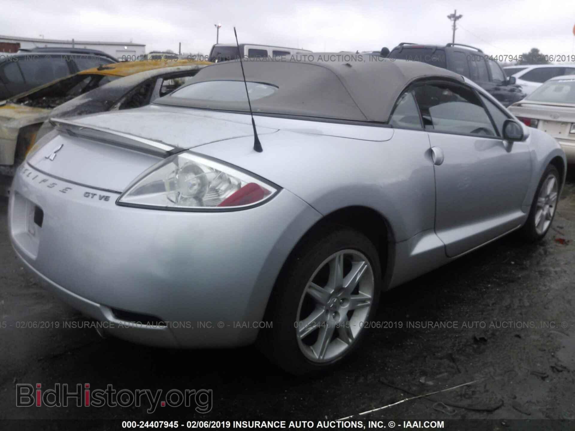 2007 MITSUBISHI ECLIPSE - VIN: 4A3AL35T77E041901 - Photo 4