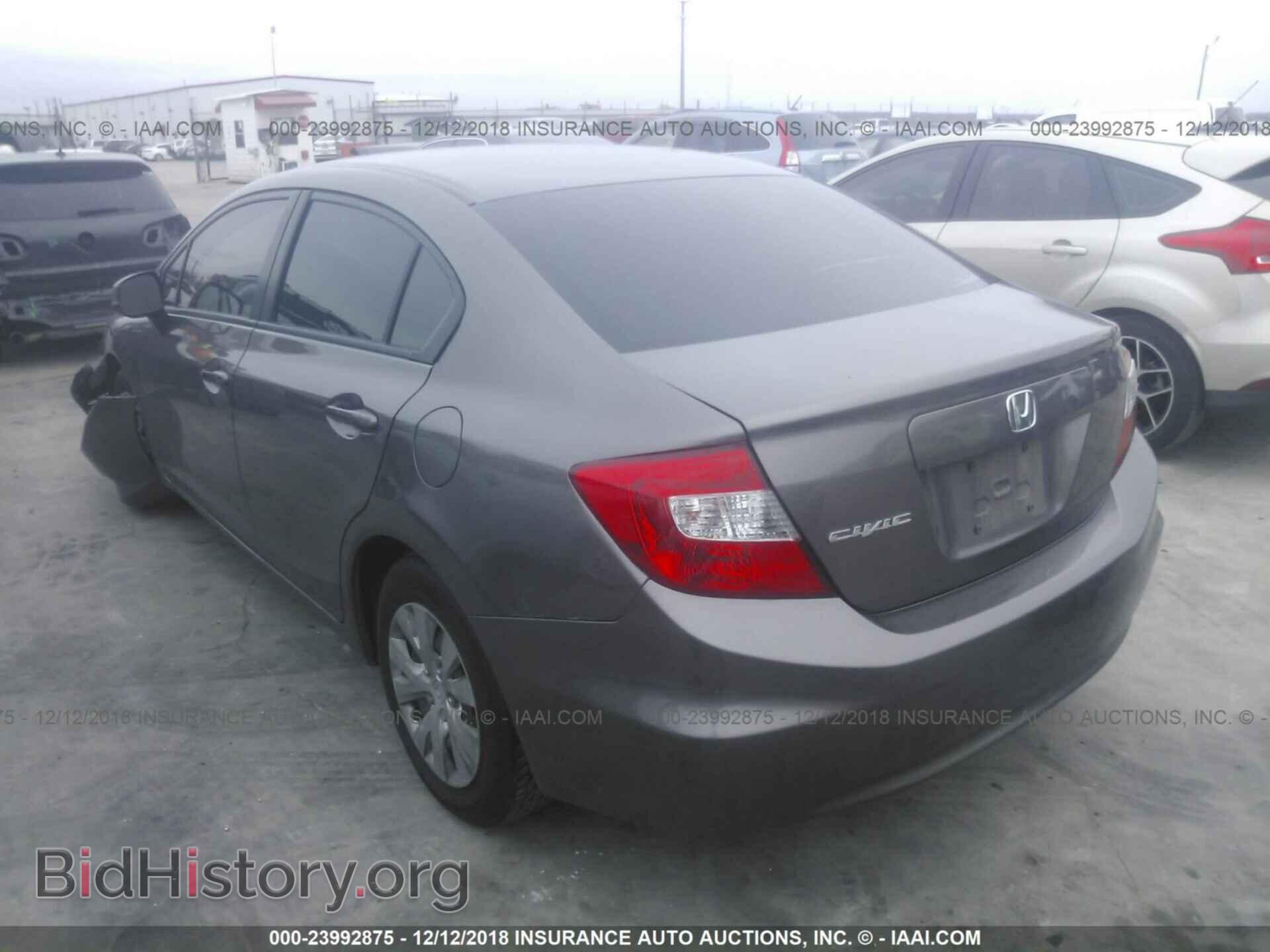 2012 HONDA CIVIC - VIN: JHMFB2F54CS004482 - Фото 3