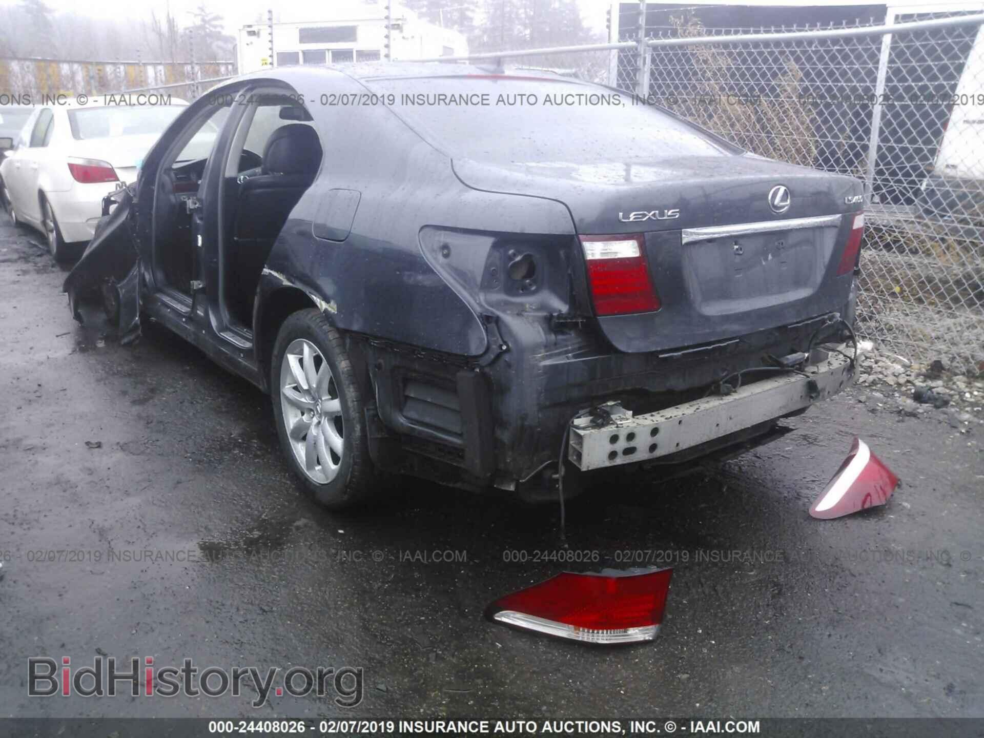 2008 LEXUS LS - VIN: JTHBL46F185062104 - Фото 3