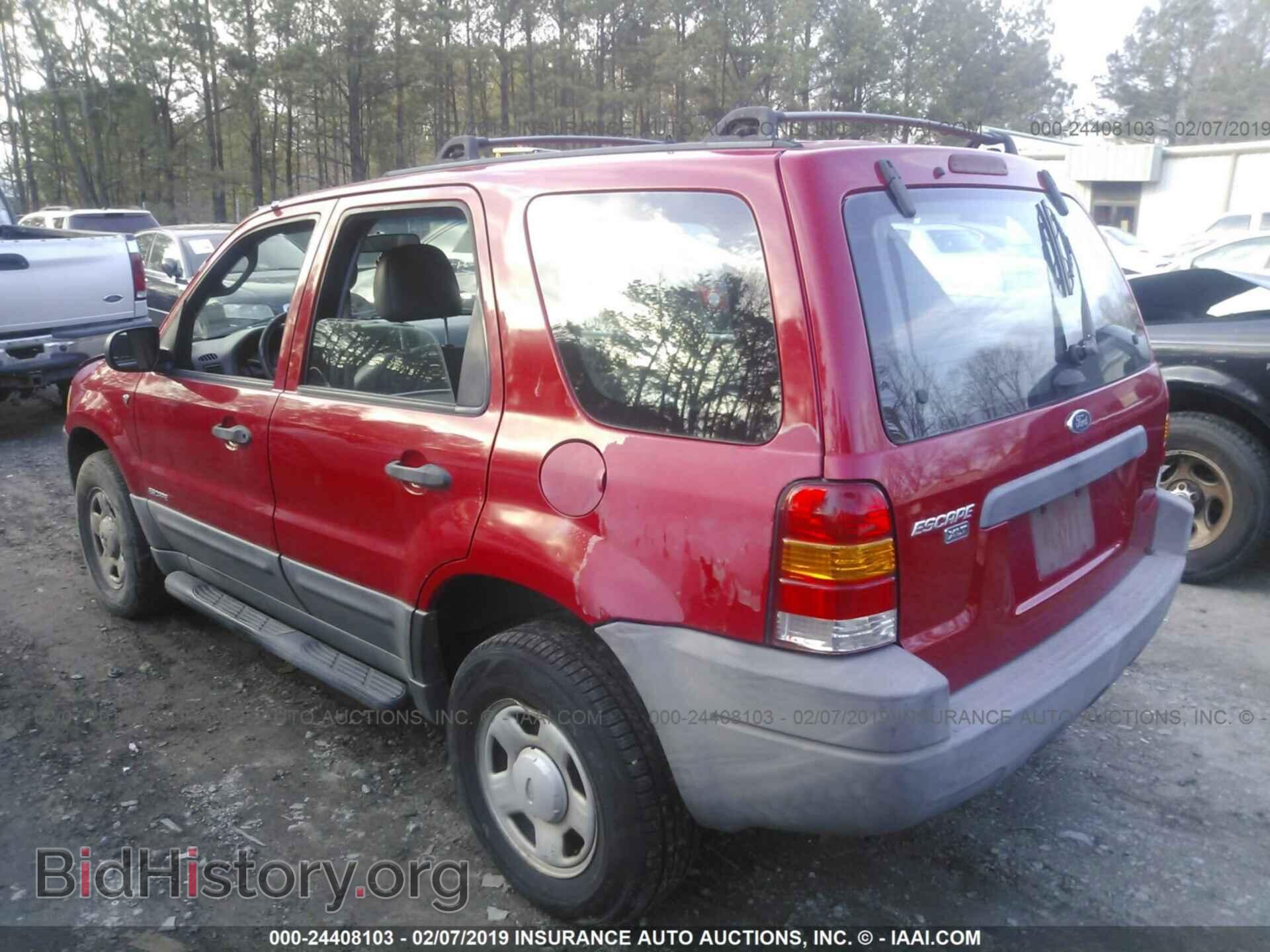 2002 FORD ESCAPE - VIN: 1FMYU01142KD00237 - Фото 3