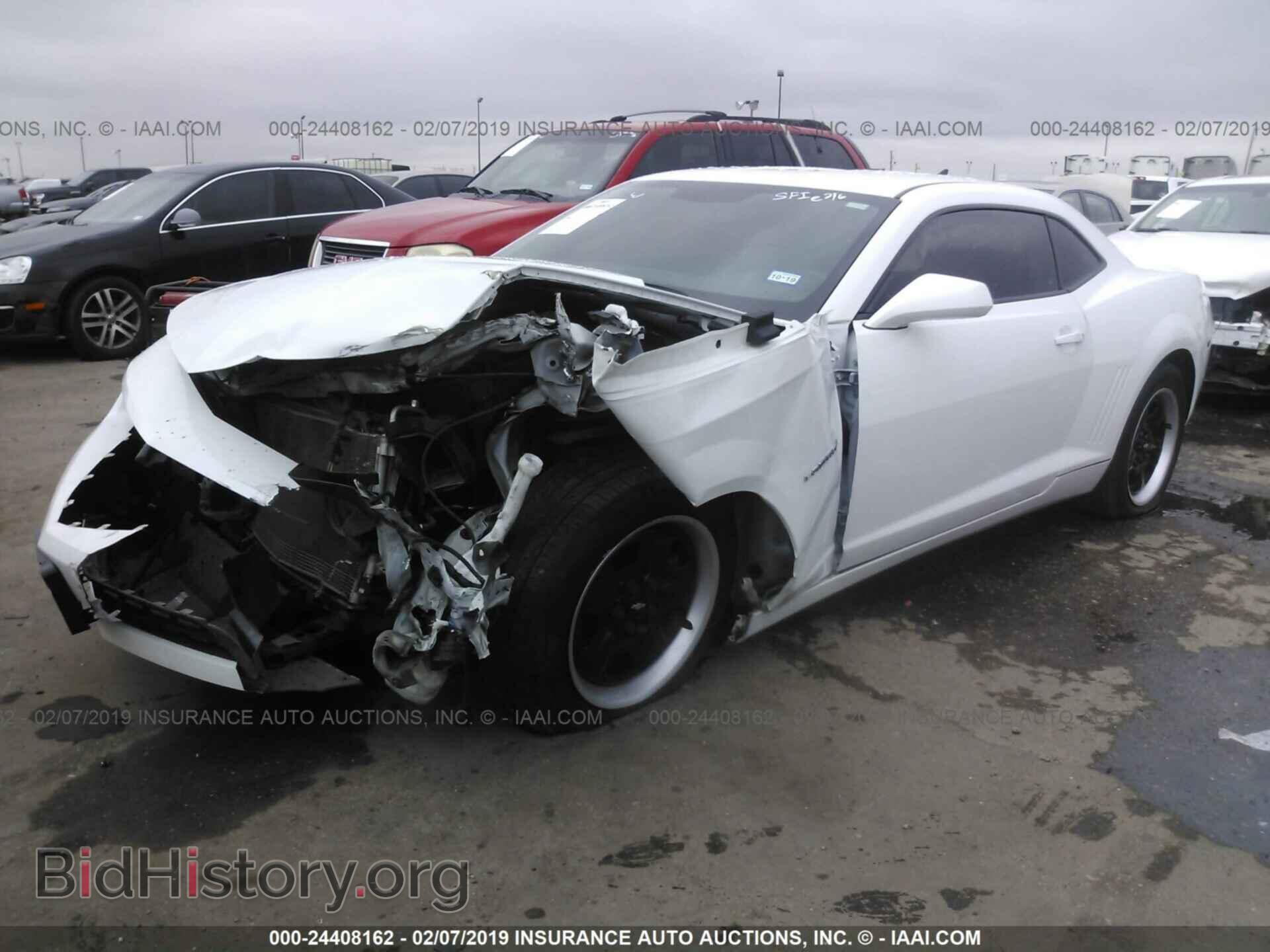 2013 CHEVROLET CAMARO - VIN: 2G1FA1E34D9172181 - Фото 2