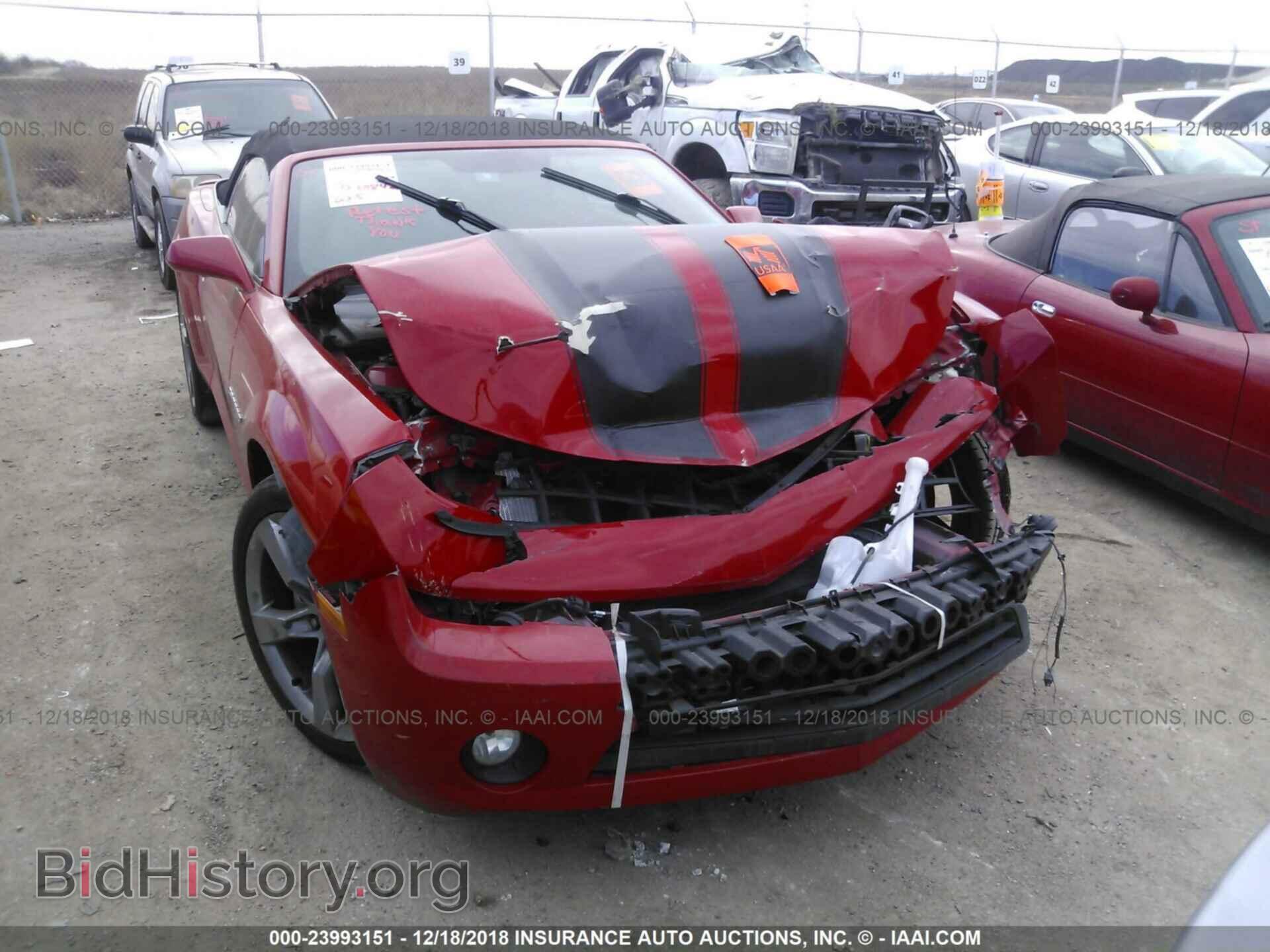 2012 CHEVROLET CAMARO - VIN: 2G1FC3D32C9102622 - Фото 6