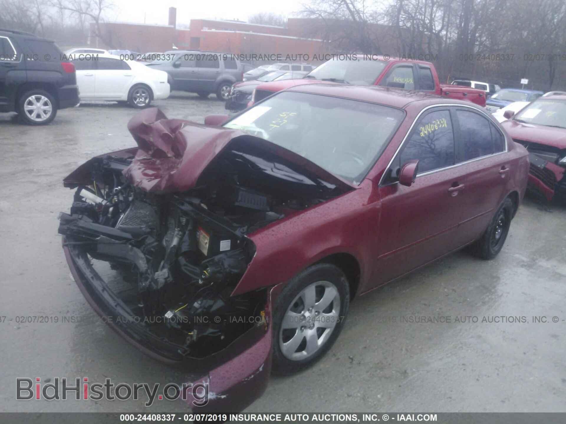 2006 KIA OPTIMA - VIN: KNAGE123365039865 - Фото 2