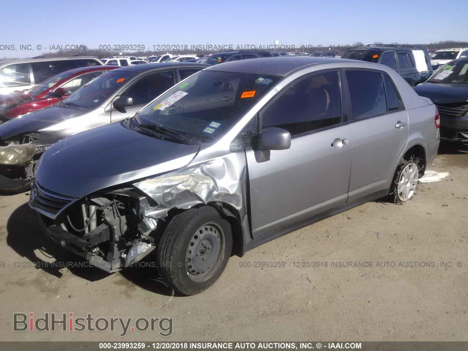 2010 NISSAN VERSA - VIN: 3N1BC1AP1AL373203 - Фото 2